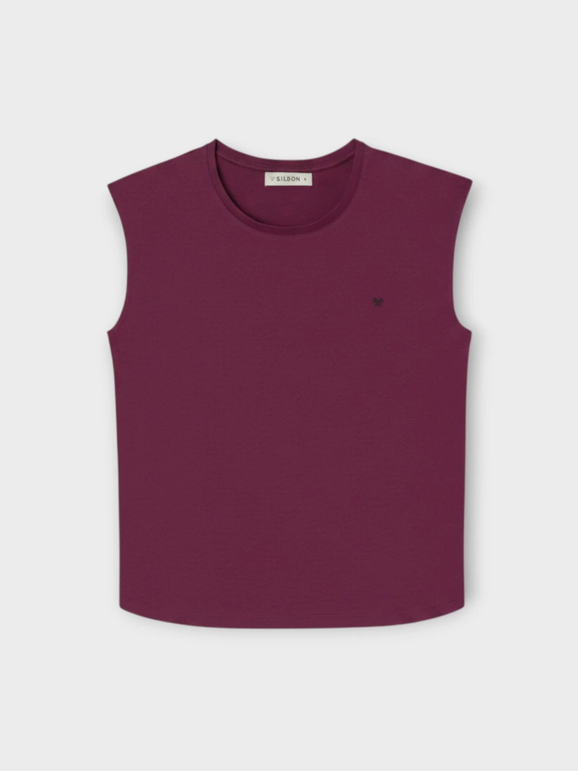 Camiseta woman sun burdeos - Image 8