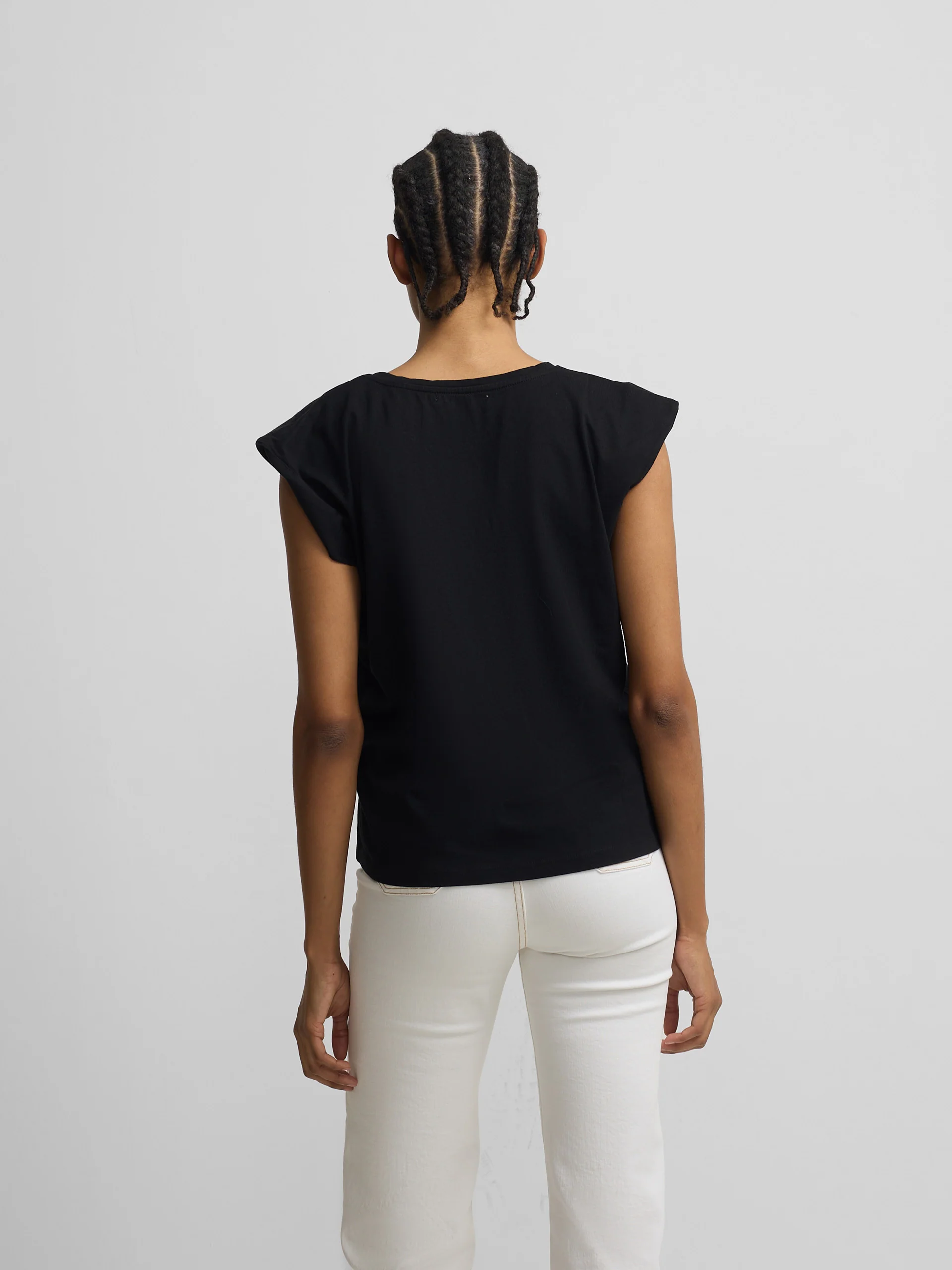 Camiseta woman sun negra - Image 5