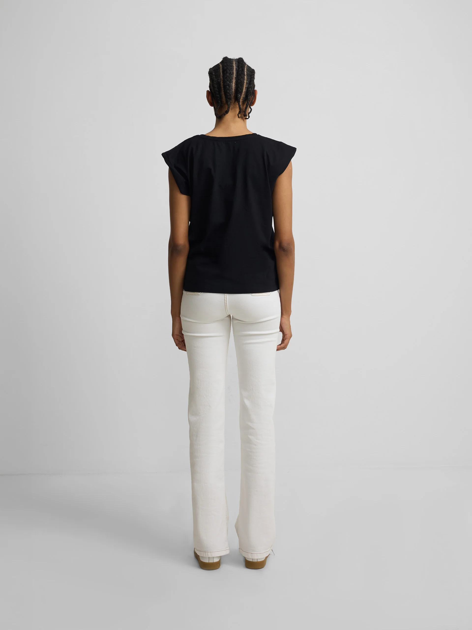 Camiseta woman sun negra - Image 6