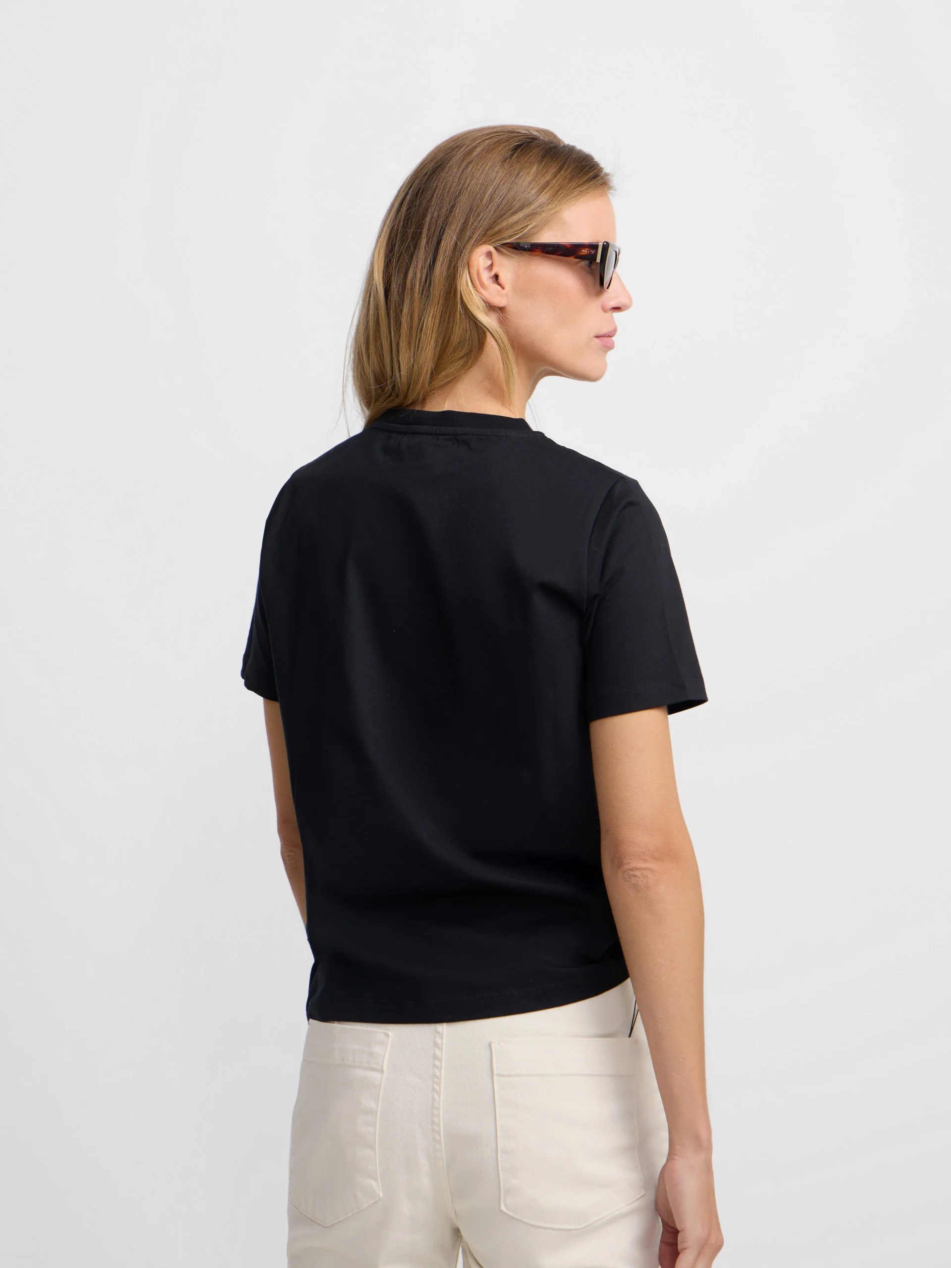 Camiseta woman sunny raqueta negra - Image 5