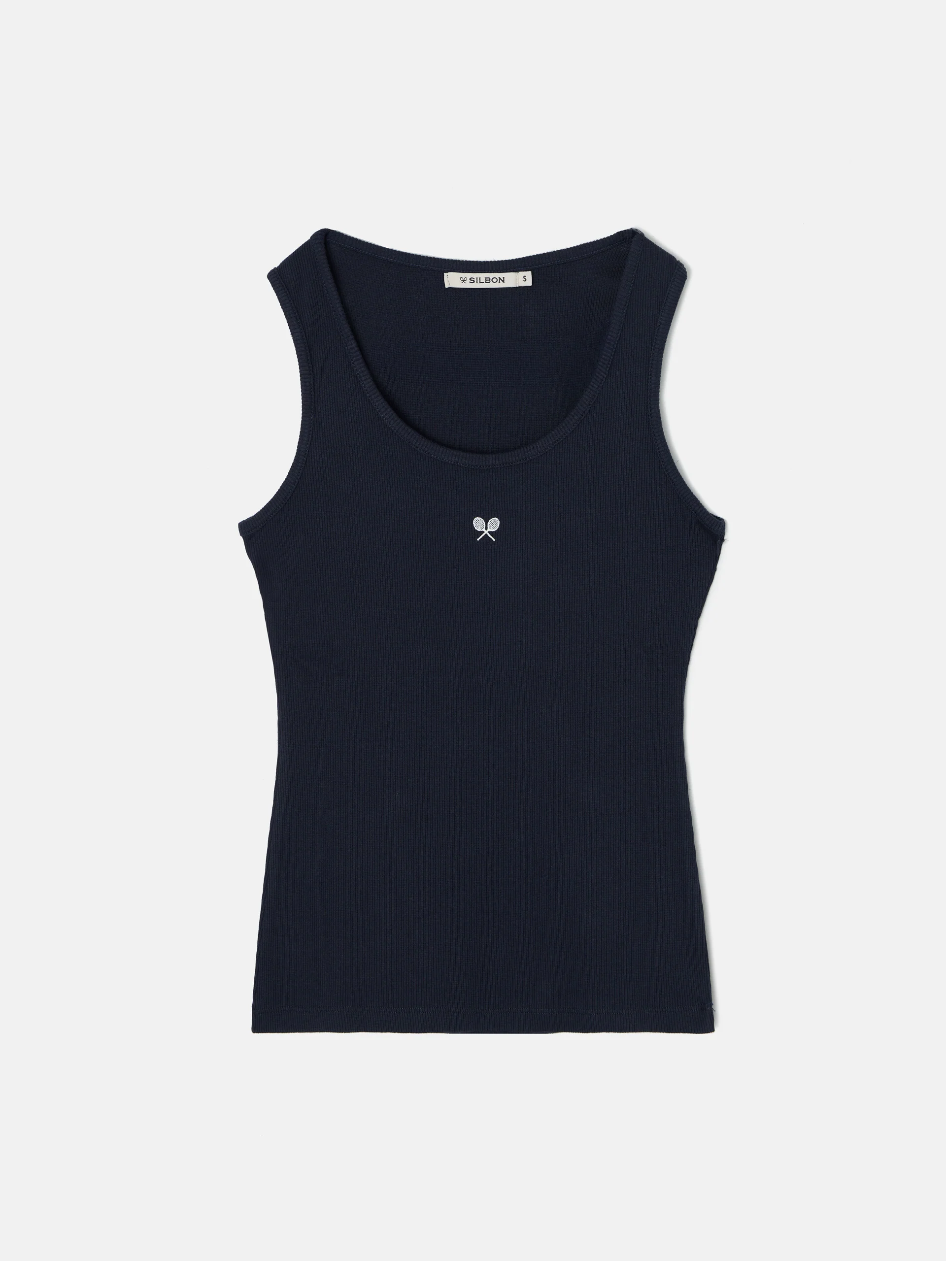 Camiseta woman tank azul marino - Image 5