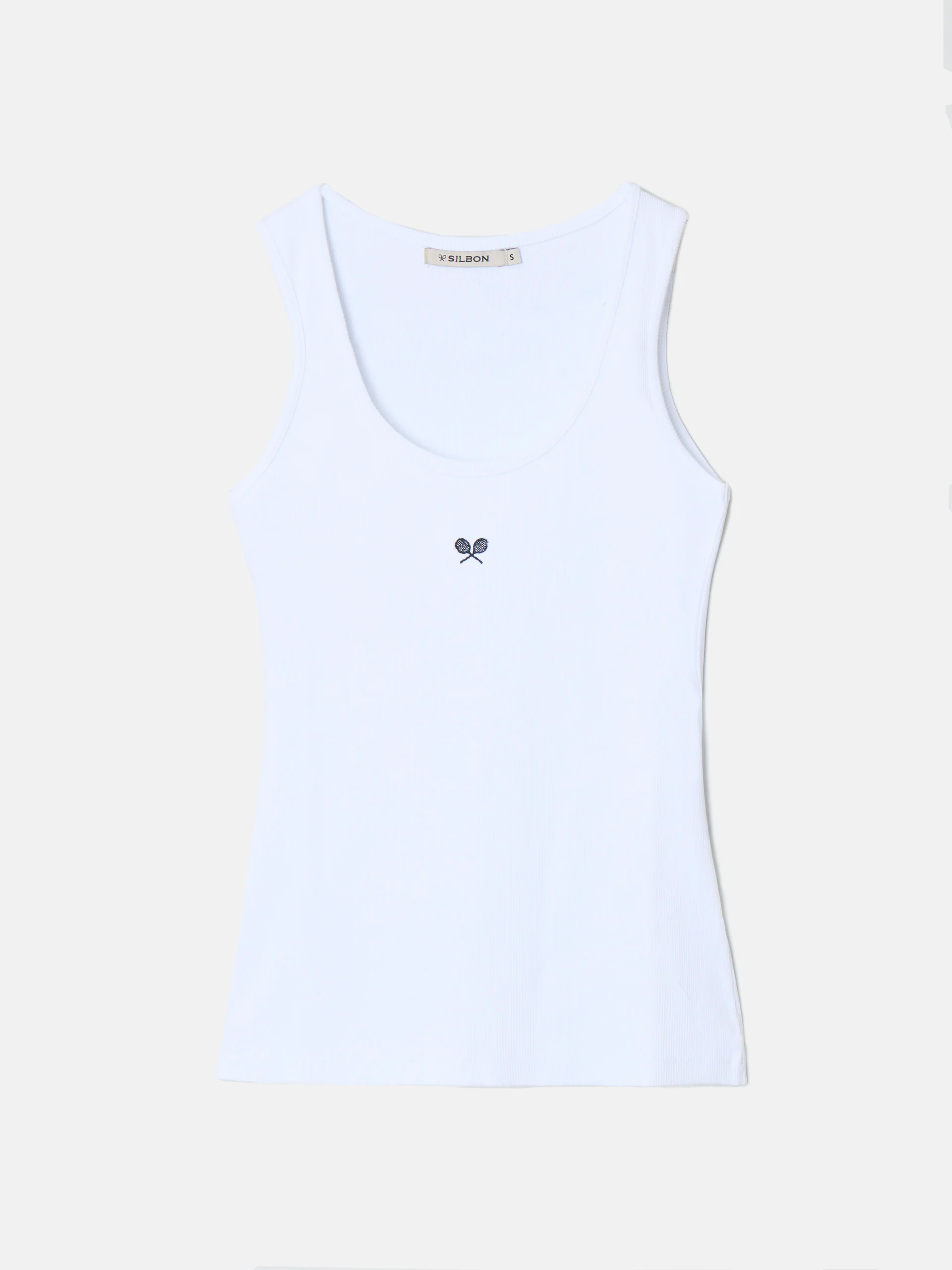 Camiseta woman tank blanca - Image 5