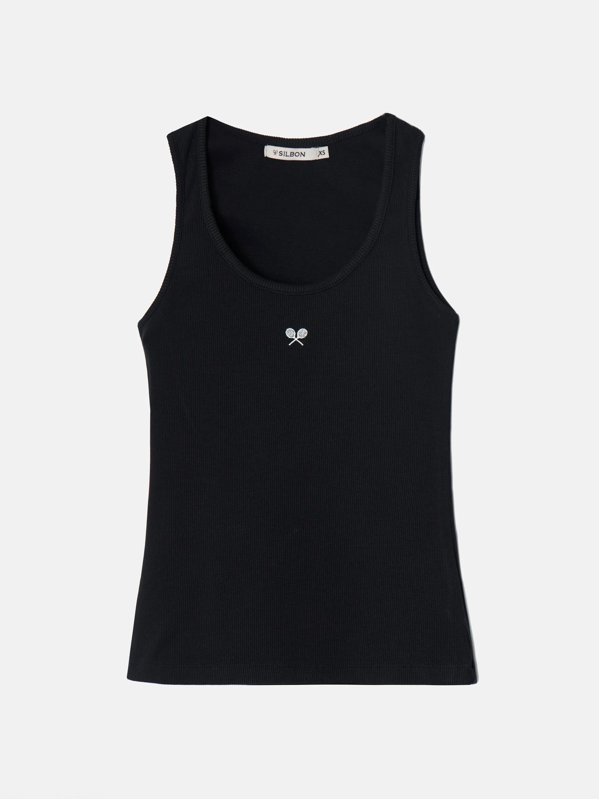 Camiseta woman tank negra - Image 7