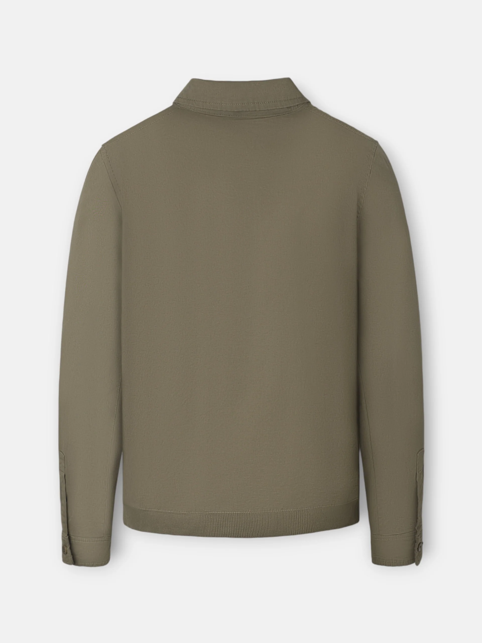 Cazadora garment dye khaki - Image 9