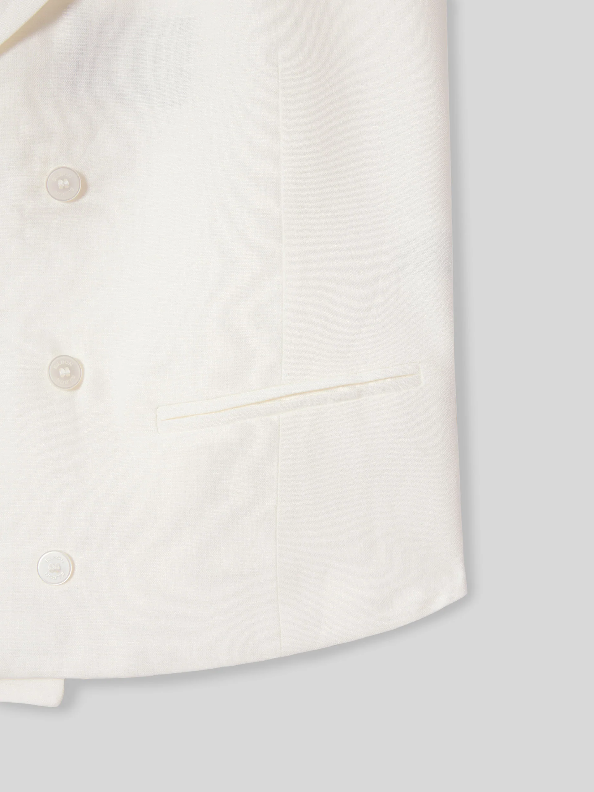 Chaleco chaque clasico blanco roto - Image 8