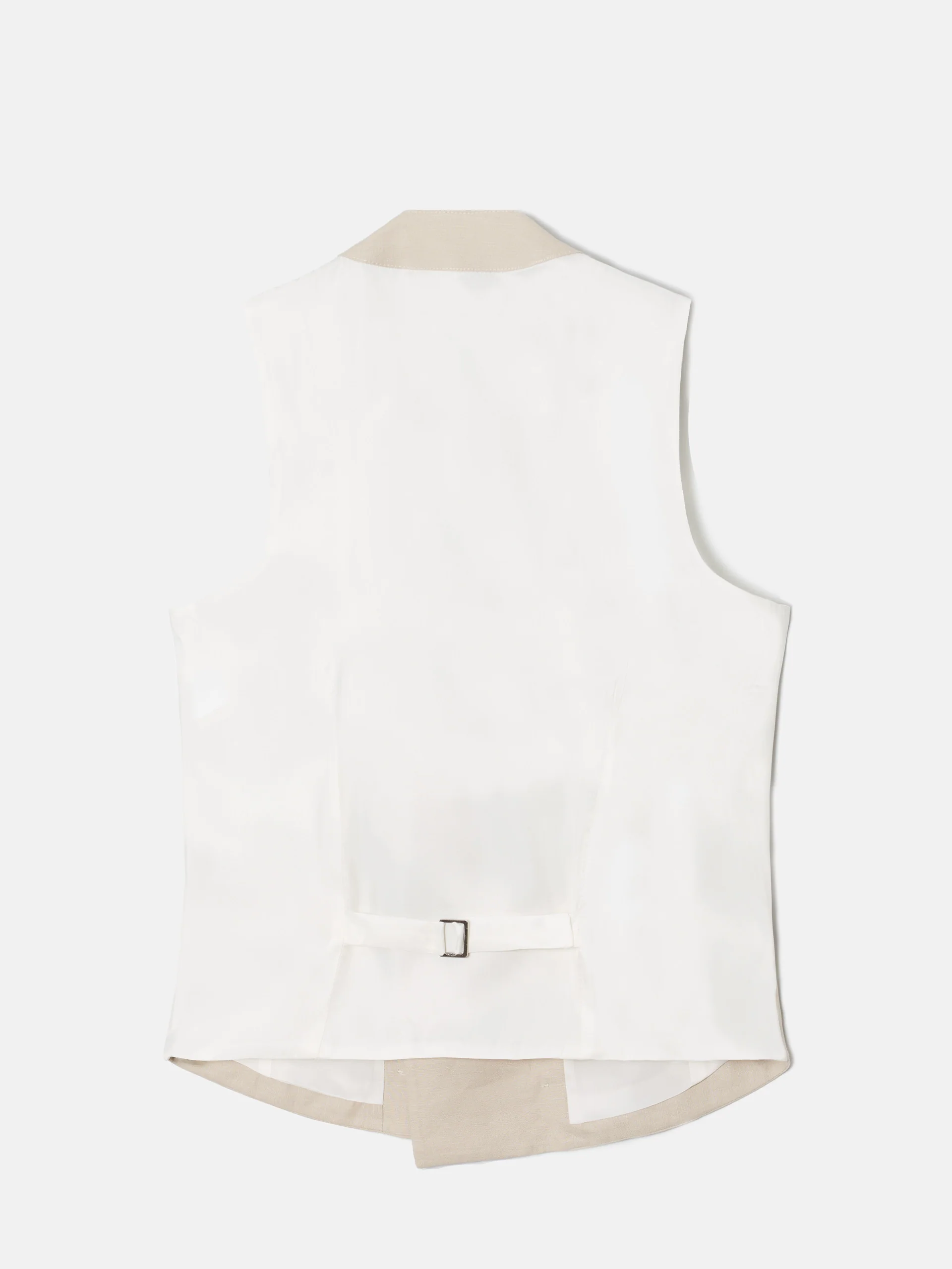 Chaleco chaque clasico gris perla - Image 6