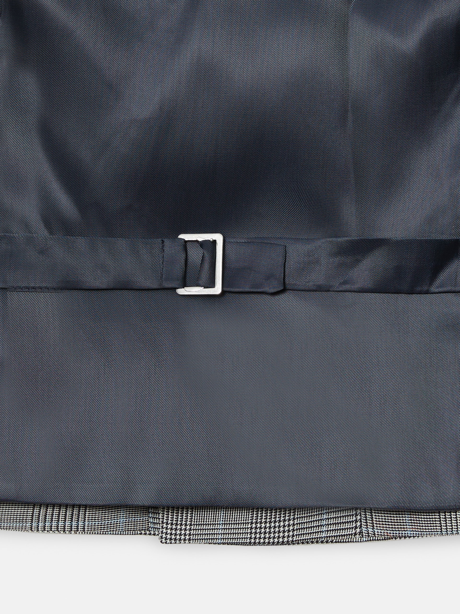 Chaleco chaque silbon principe de gales gris - Image 6