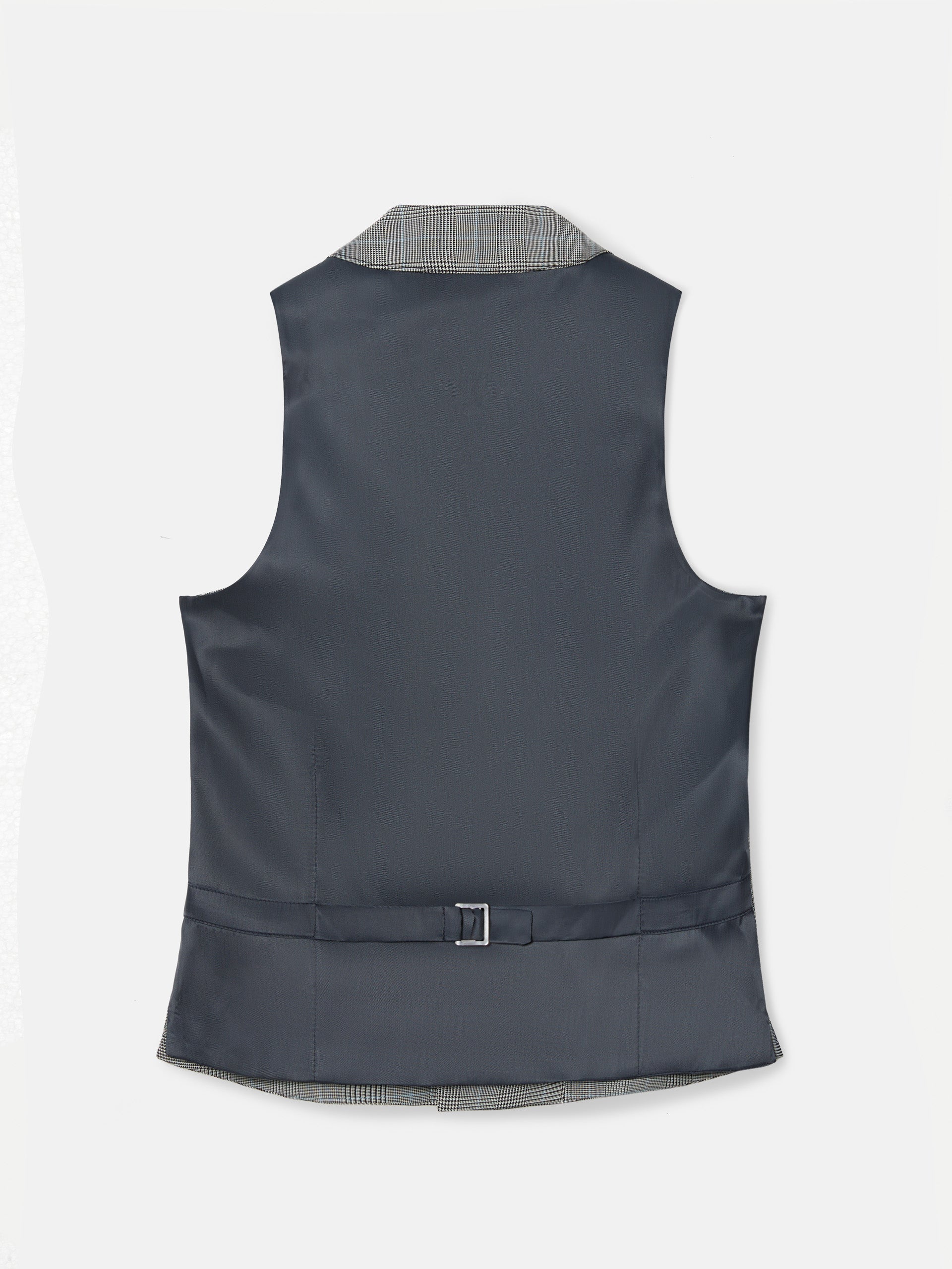 Chaleco chaque silbon principe de gales gris - Image 7