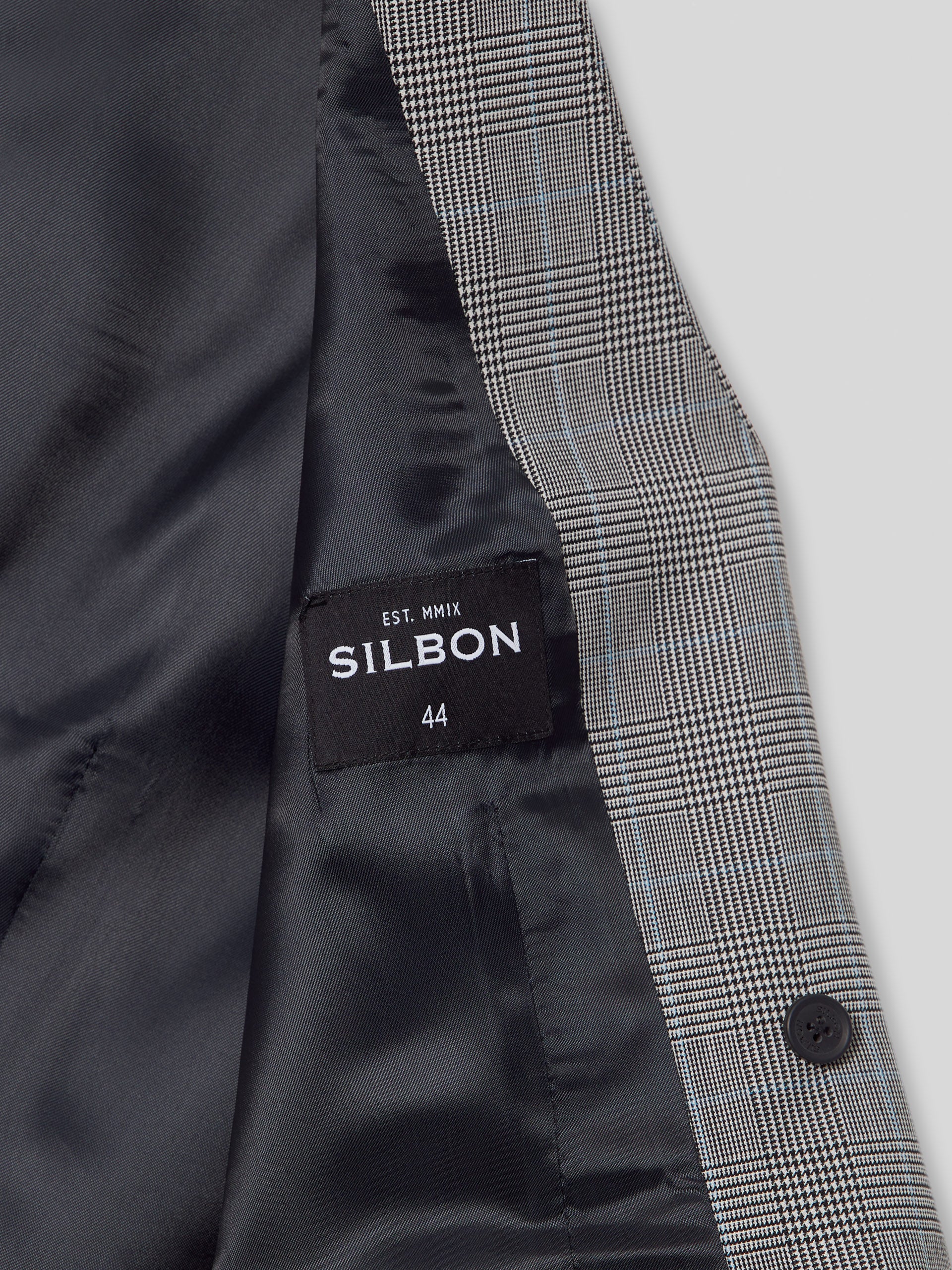 Chaleco chaque tailoring principe de gales gris - Image 8
