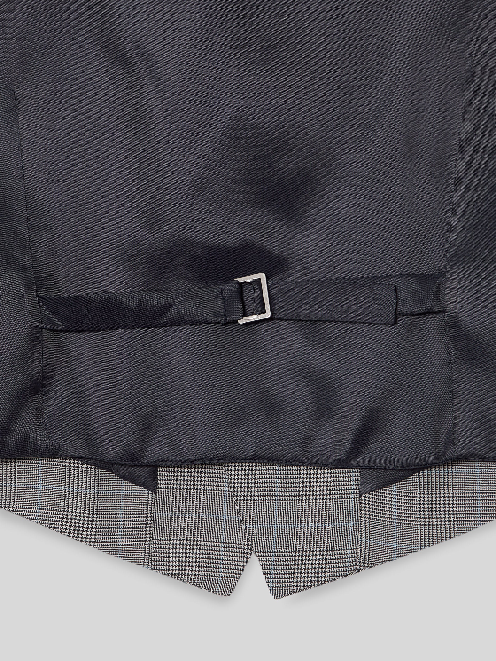 Chaleco chaque tailoring principe de gales gris - Image 9