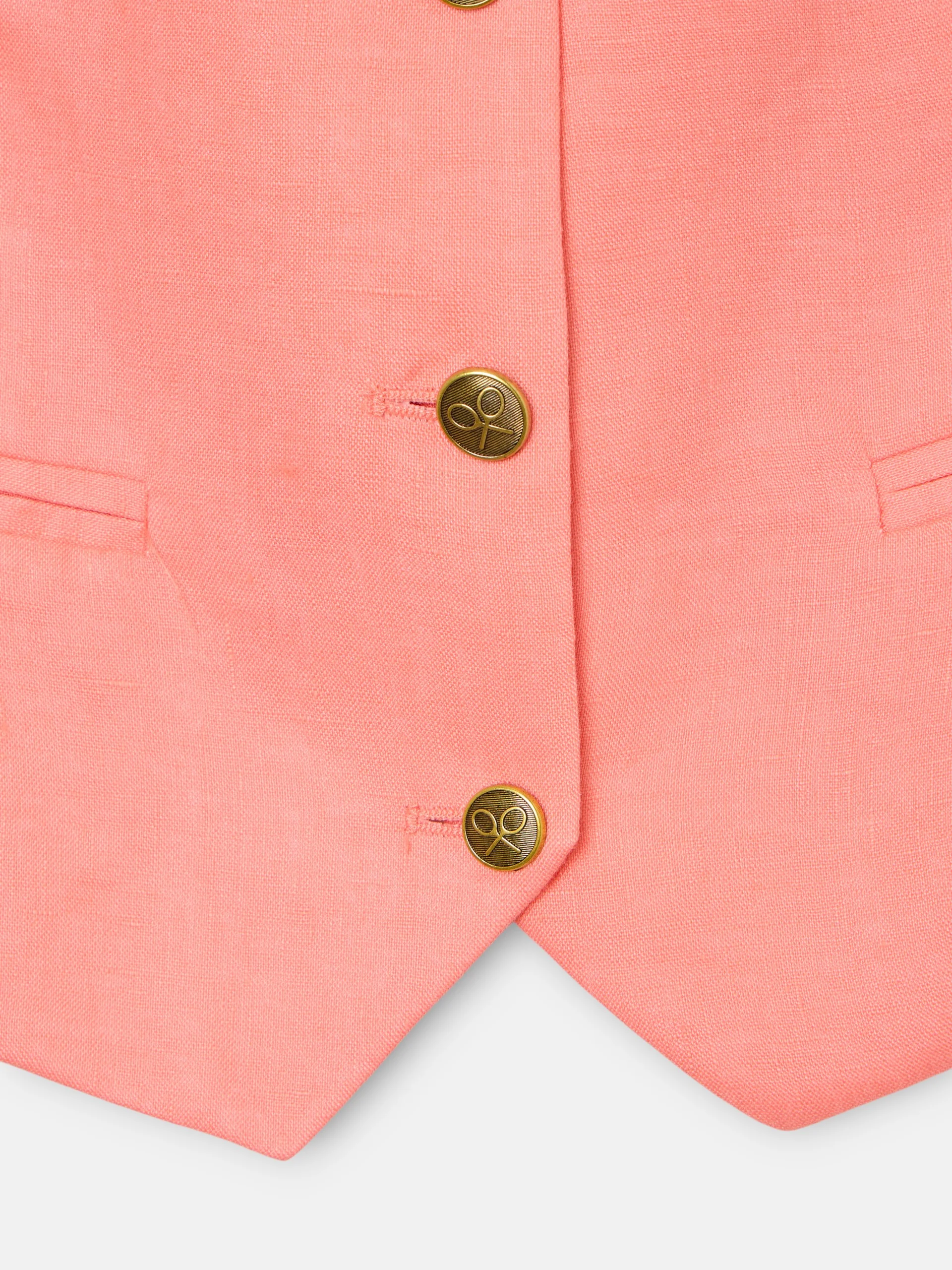 Chaleco clasico coral - Image 4