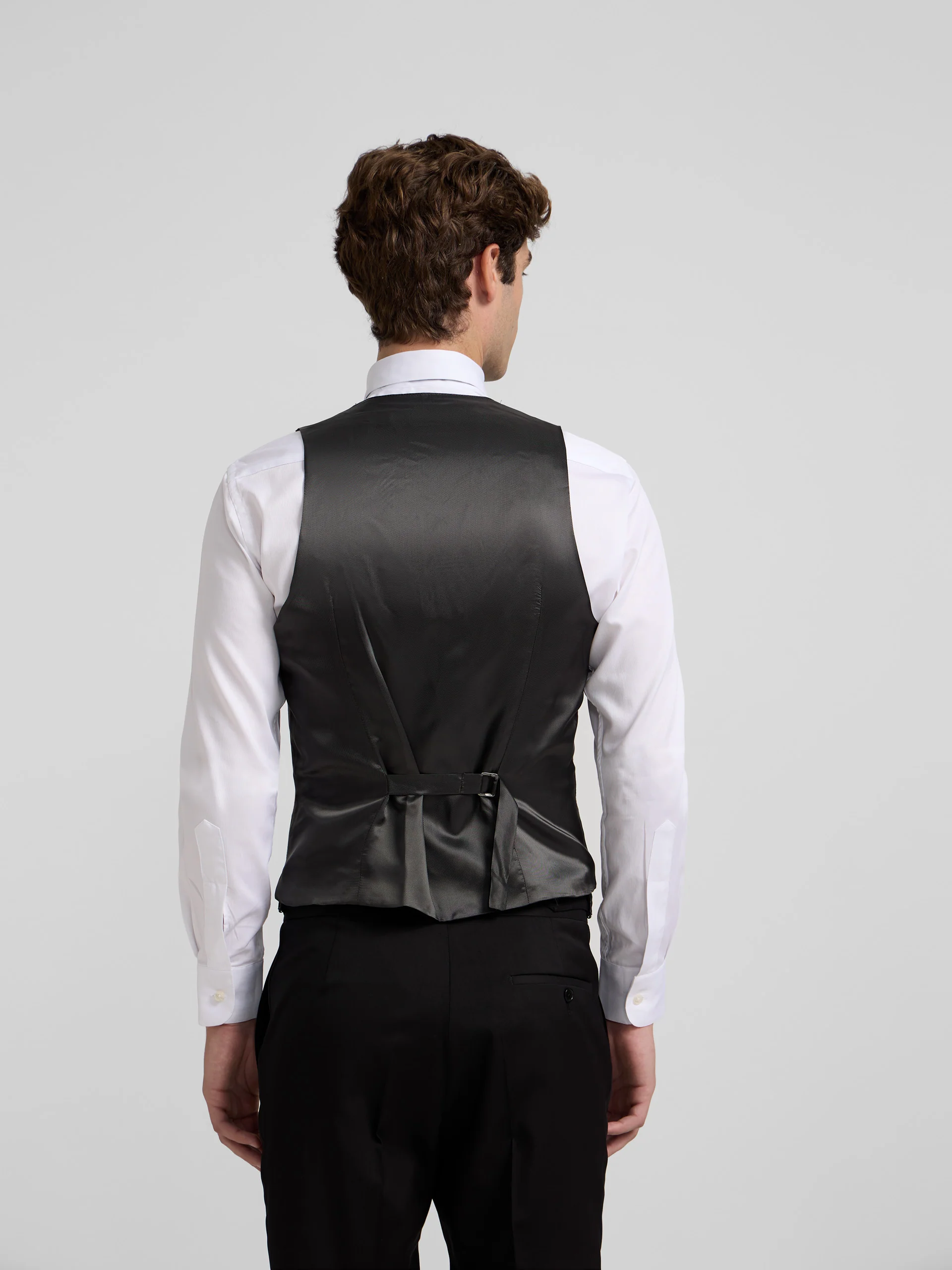 Chaleco esmoquin classic negro - Image 4