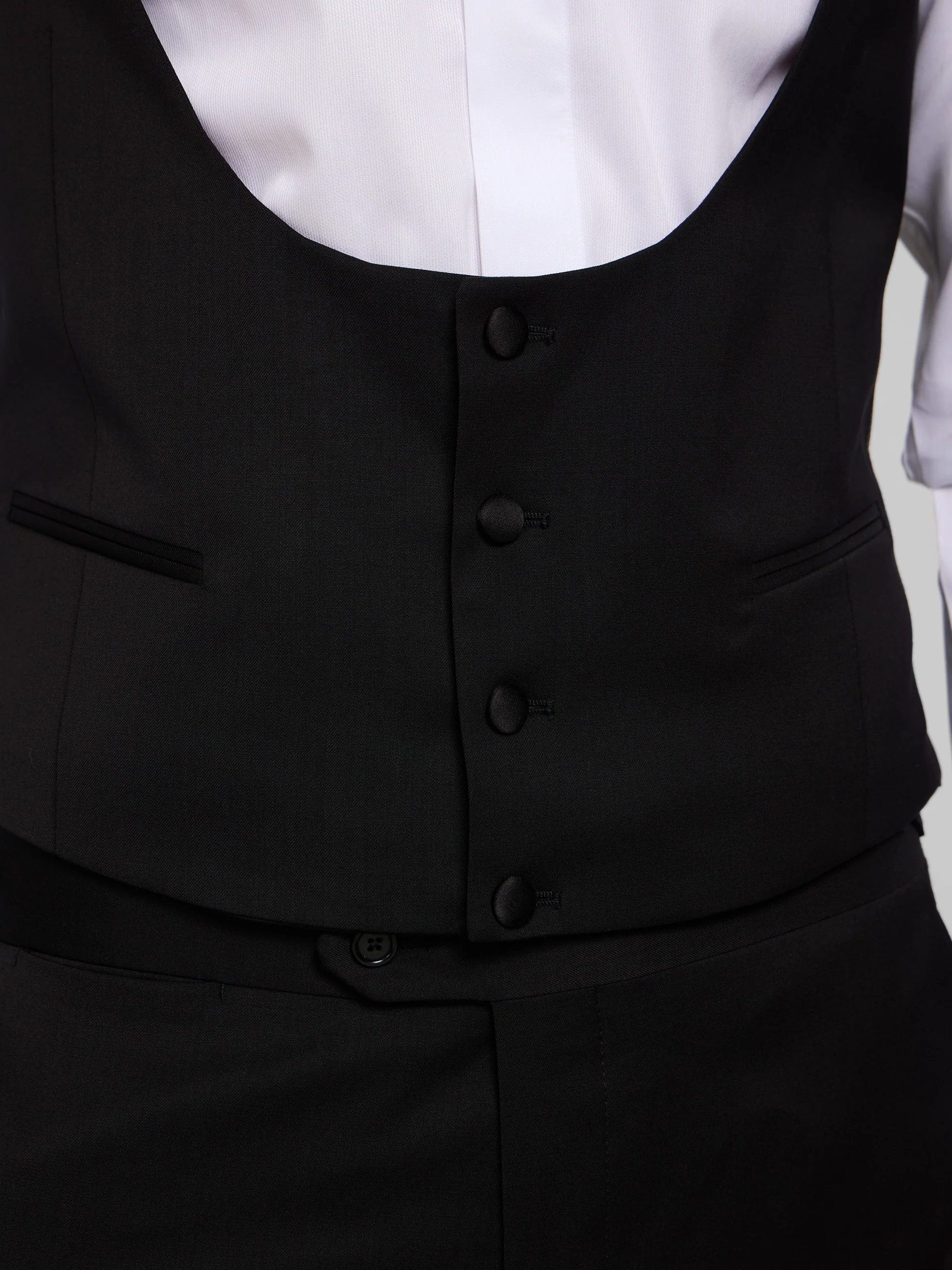 Chaleco esmoquin classic negro - Image 6