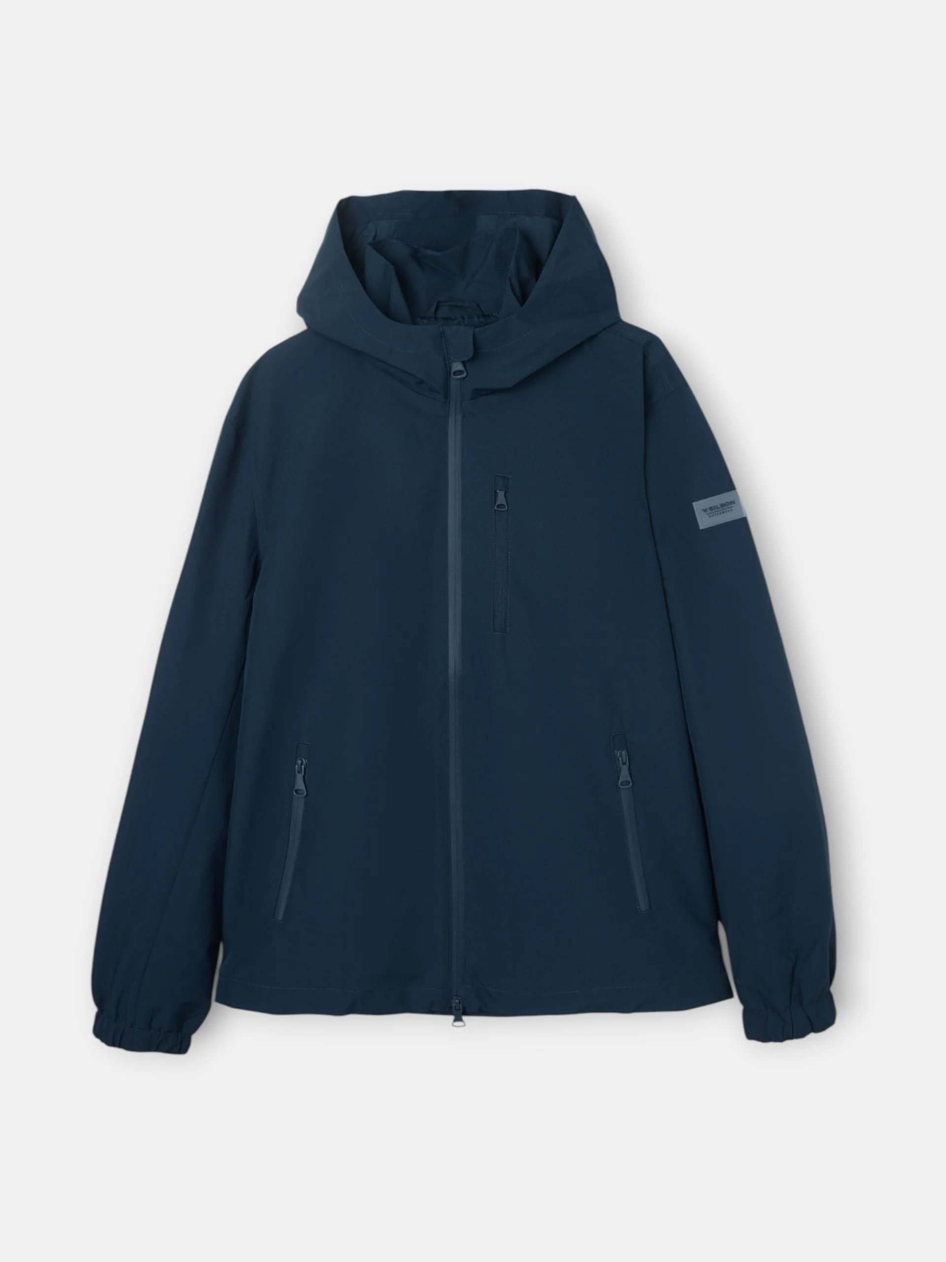 Chaqueta capucha cortavientos marino - Image 8