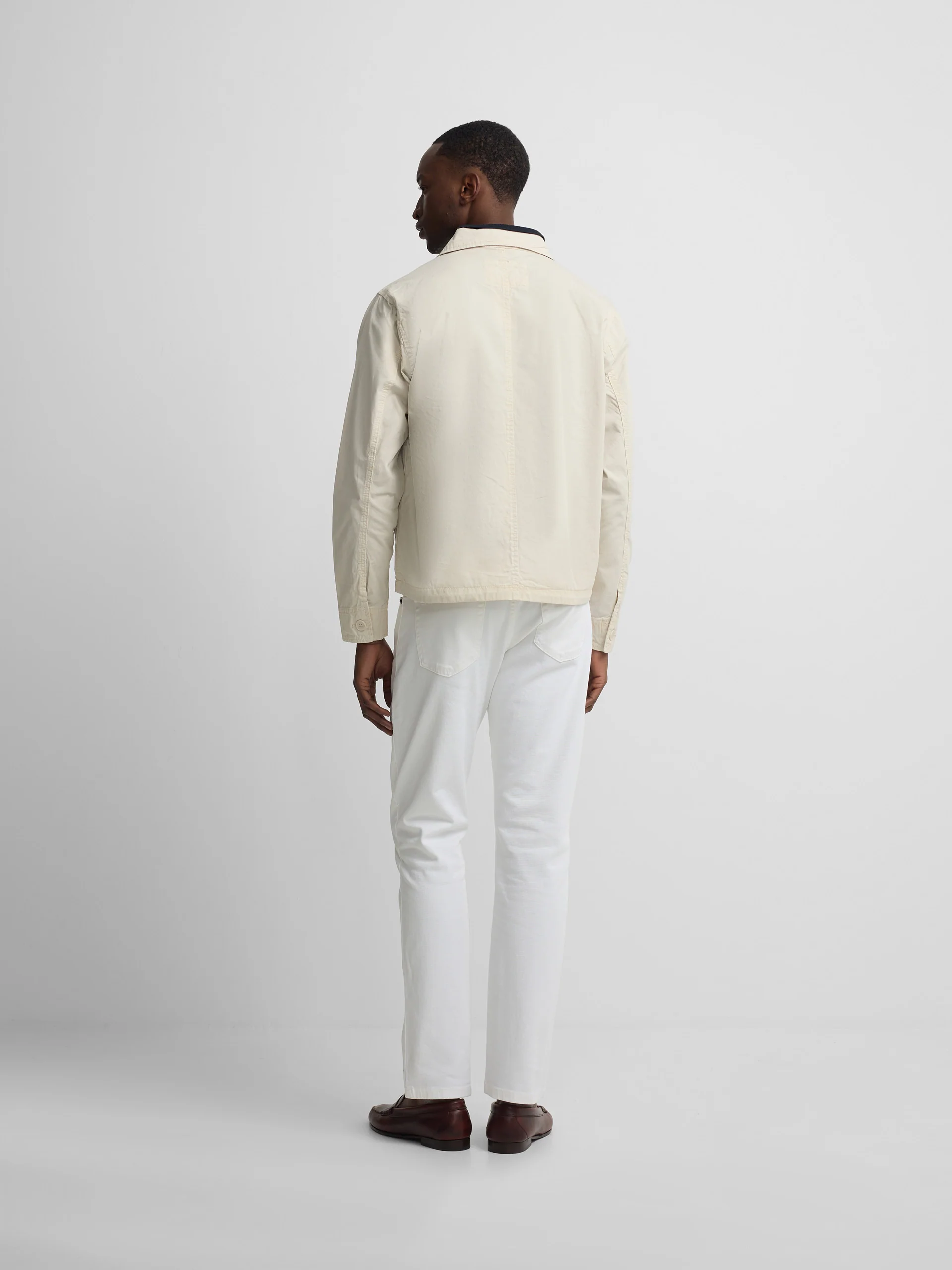 Chaqueta cuello Harrington piedra - Image 10