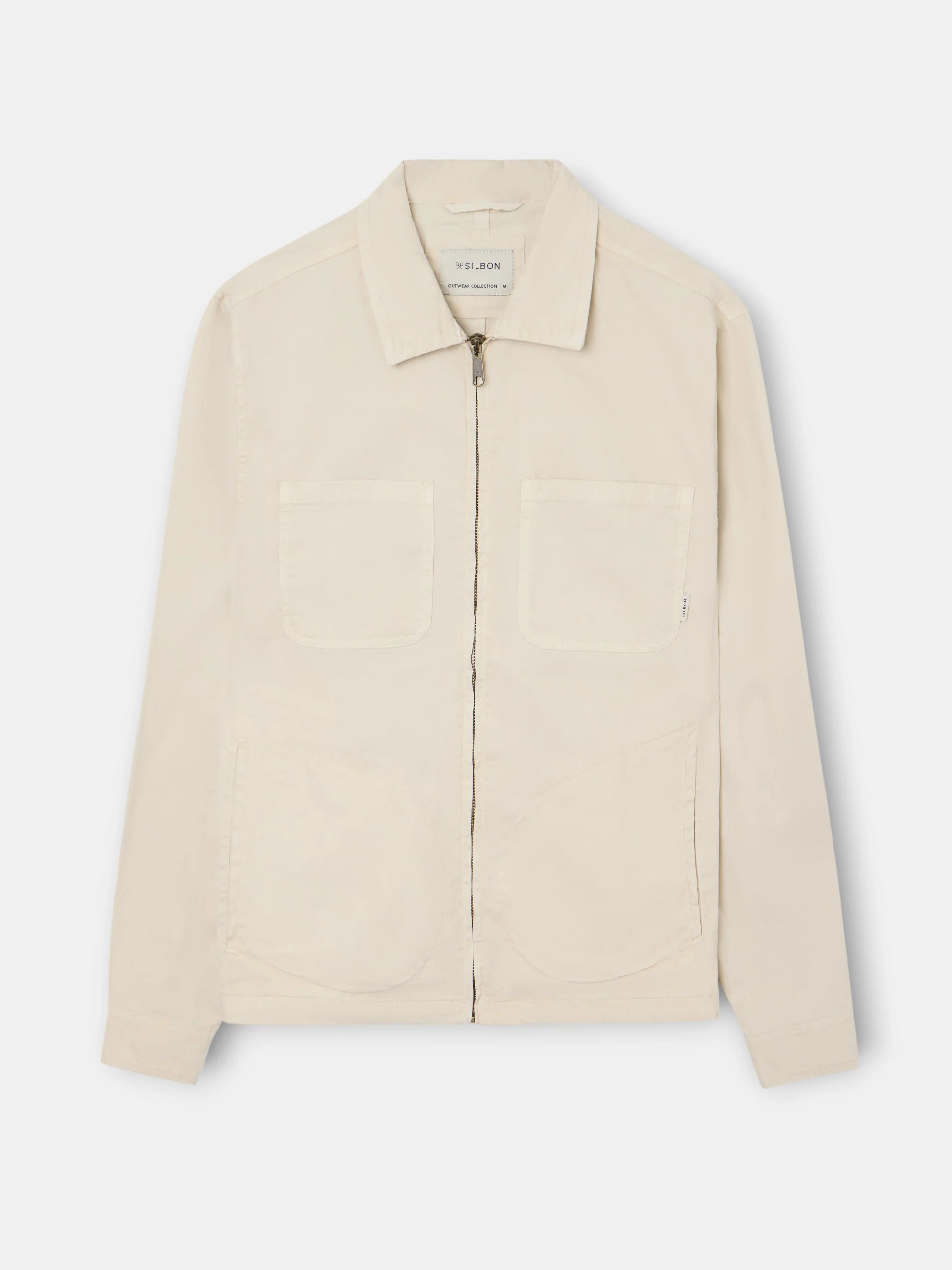 Chaqueta cuello Harrington piedra - Image 12