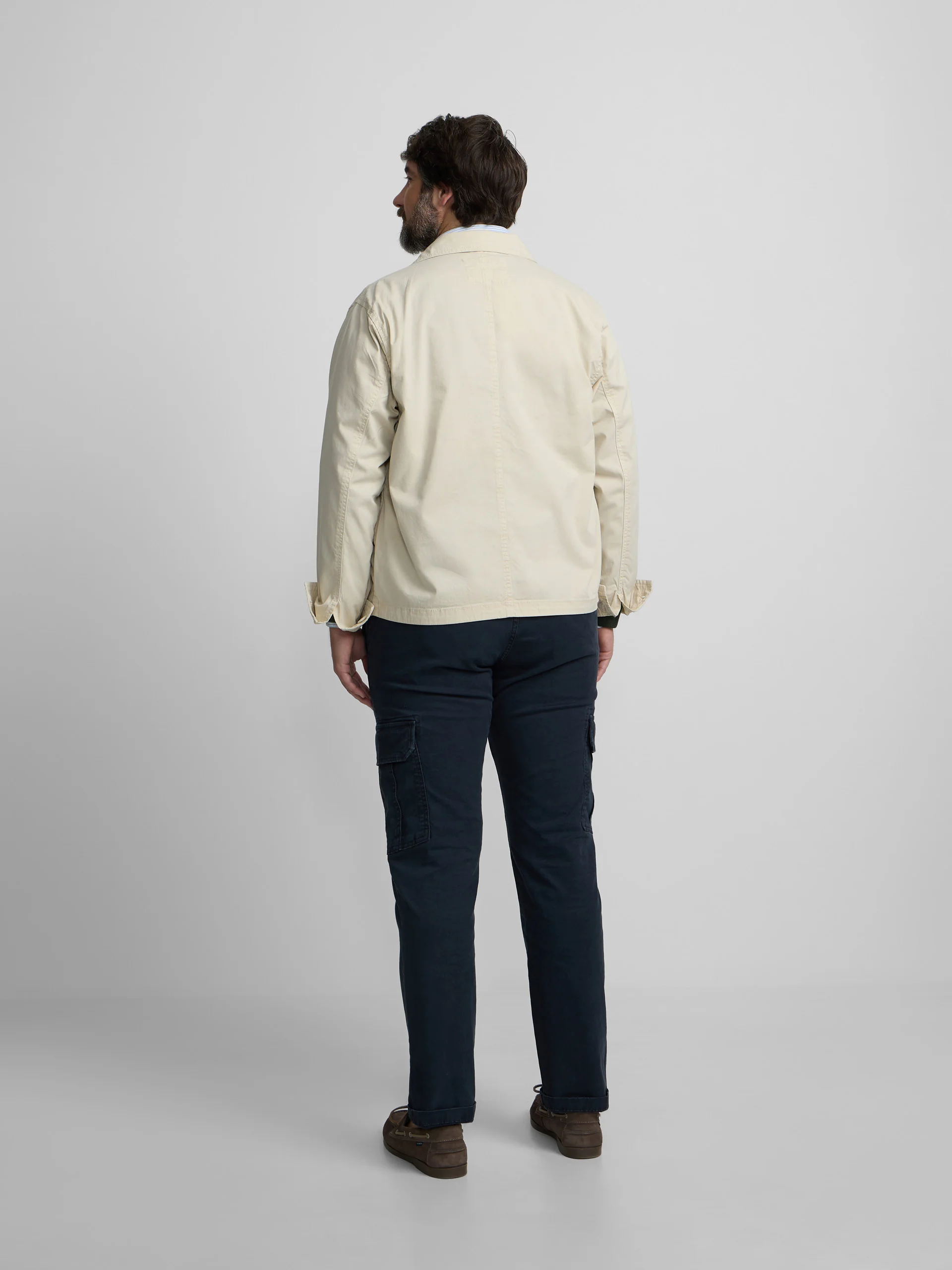 Chaqueta cuello Harrington piedra - Image 18