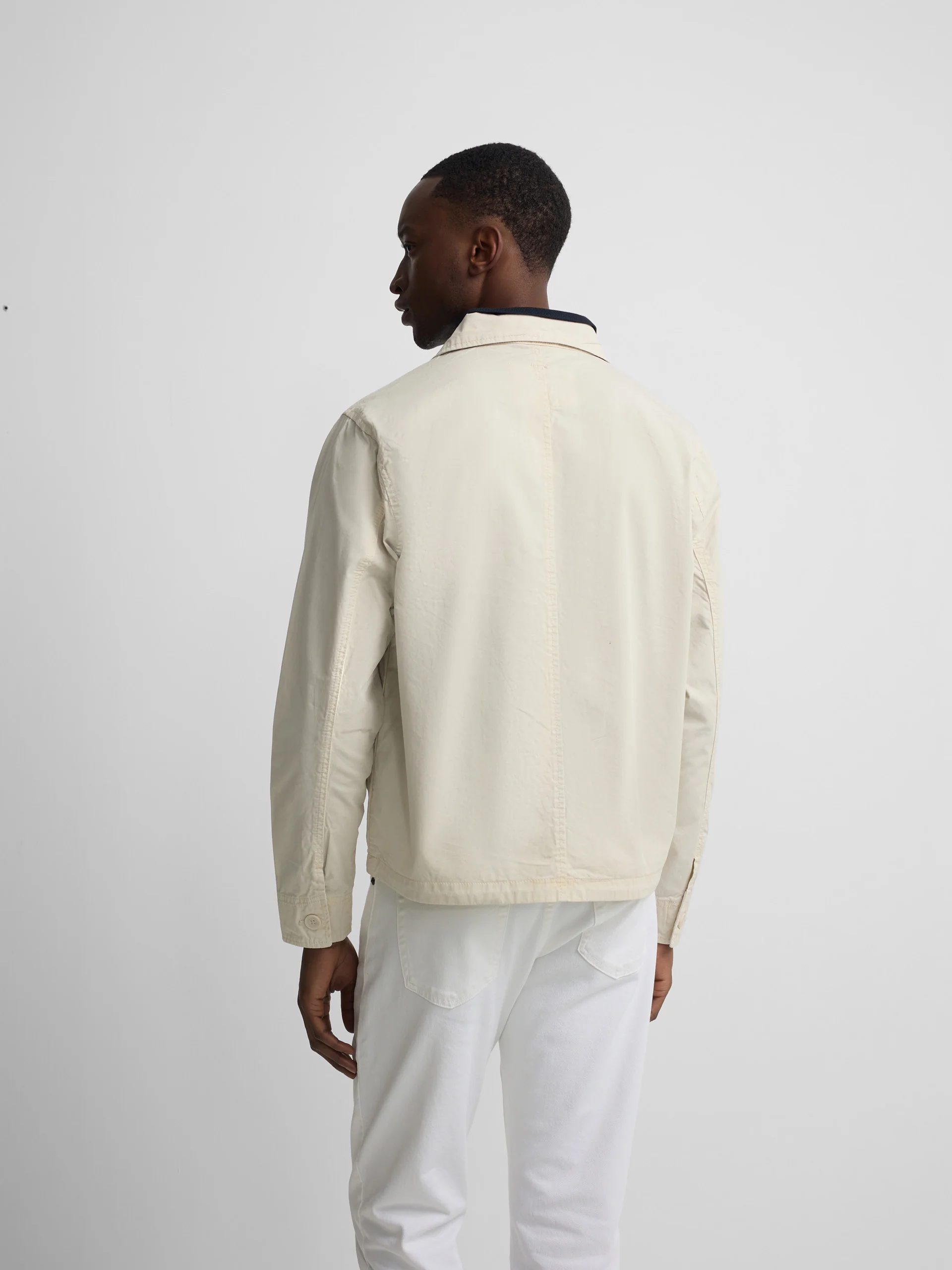 Chaqueta cuello Harrington piedra - Image 9