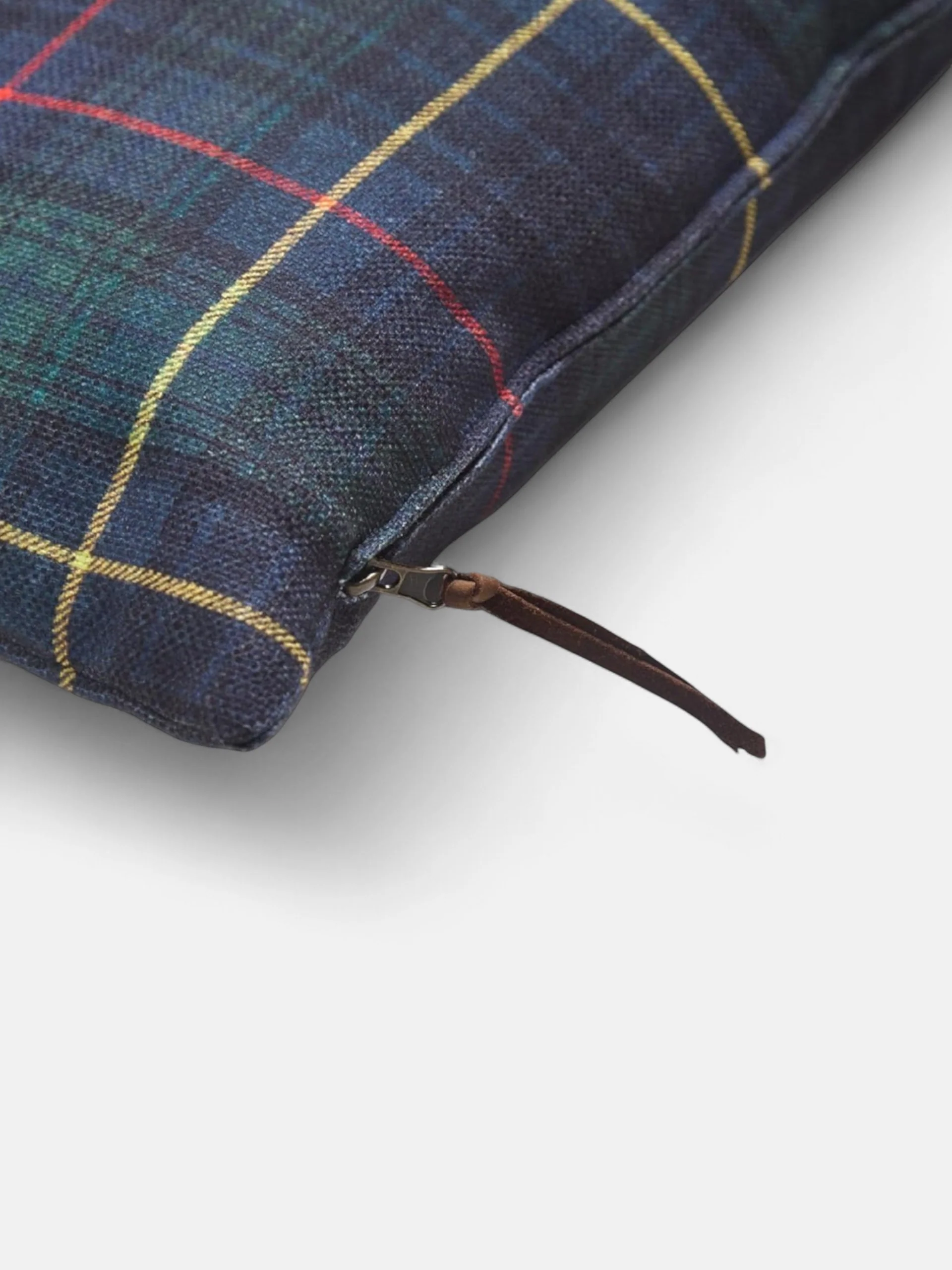 Cojin rectangular cuadro tartan verde - Image 3