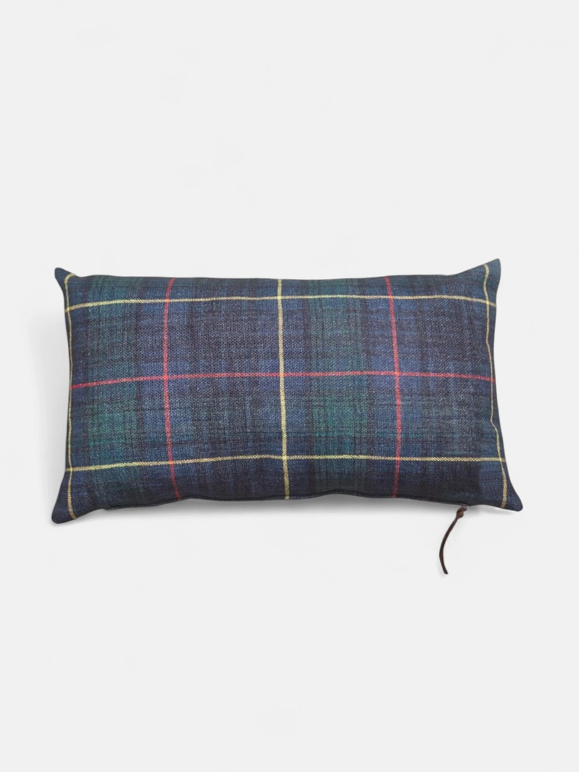 Cojin rectangular cuadro tartan verde - Image 4