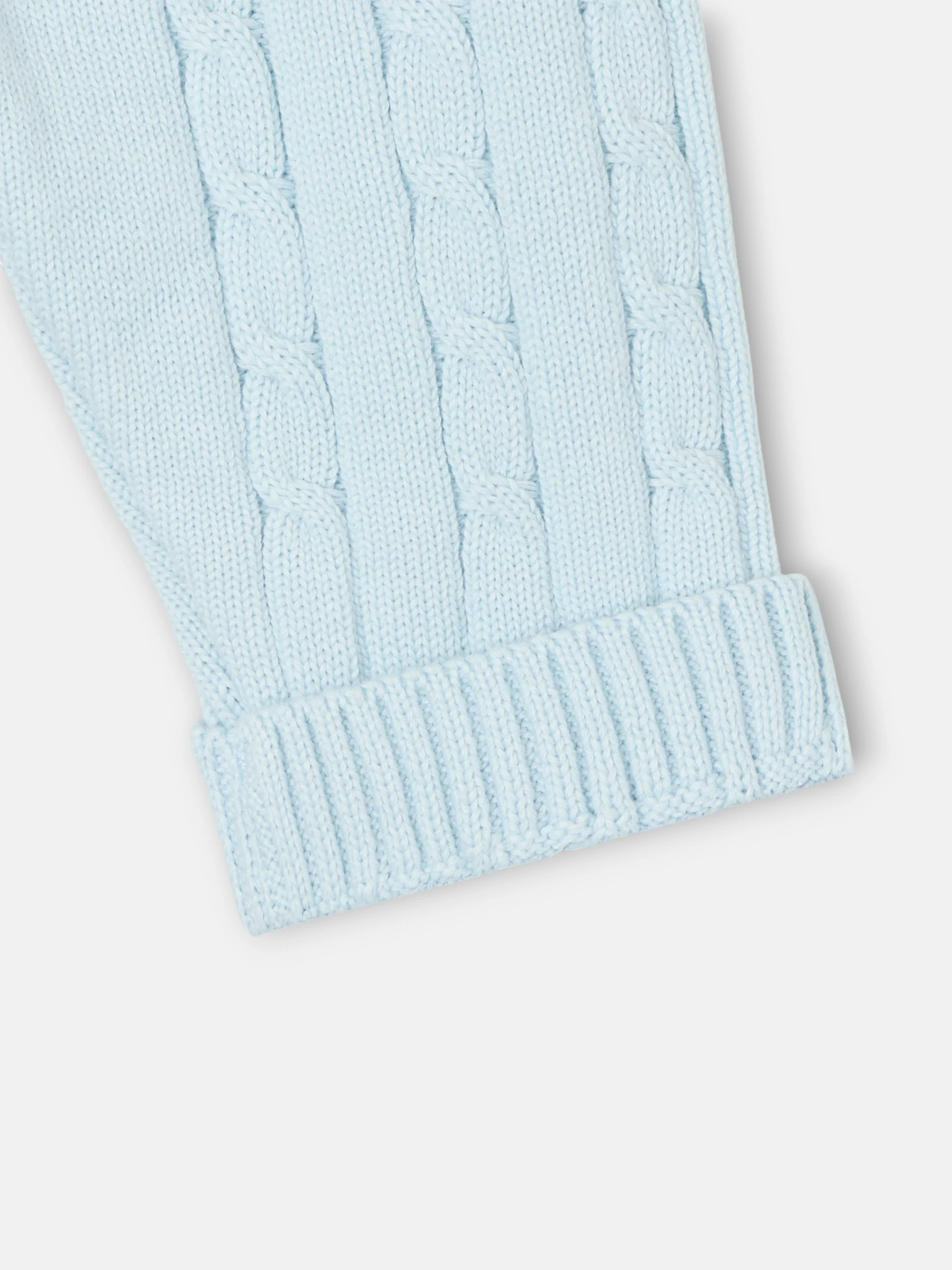 Conjunto ochos baby silbon azul celeste - Image 6