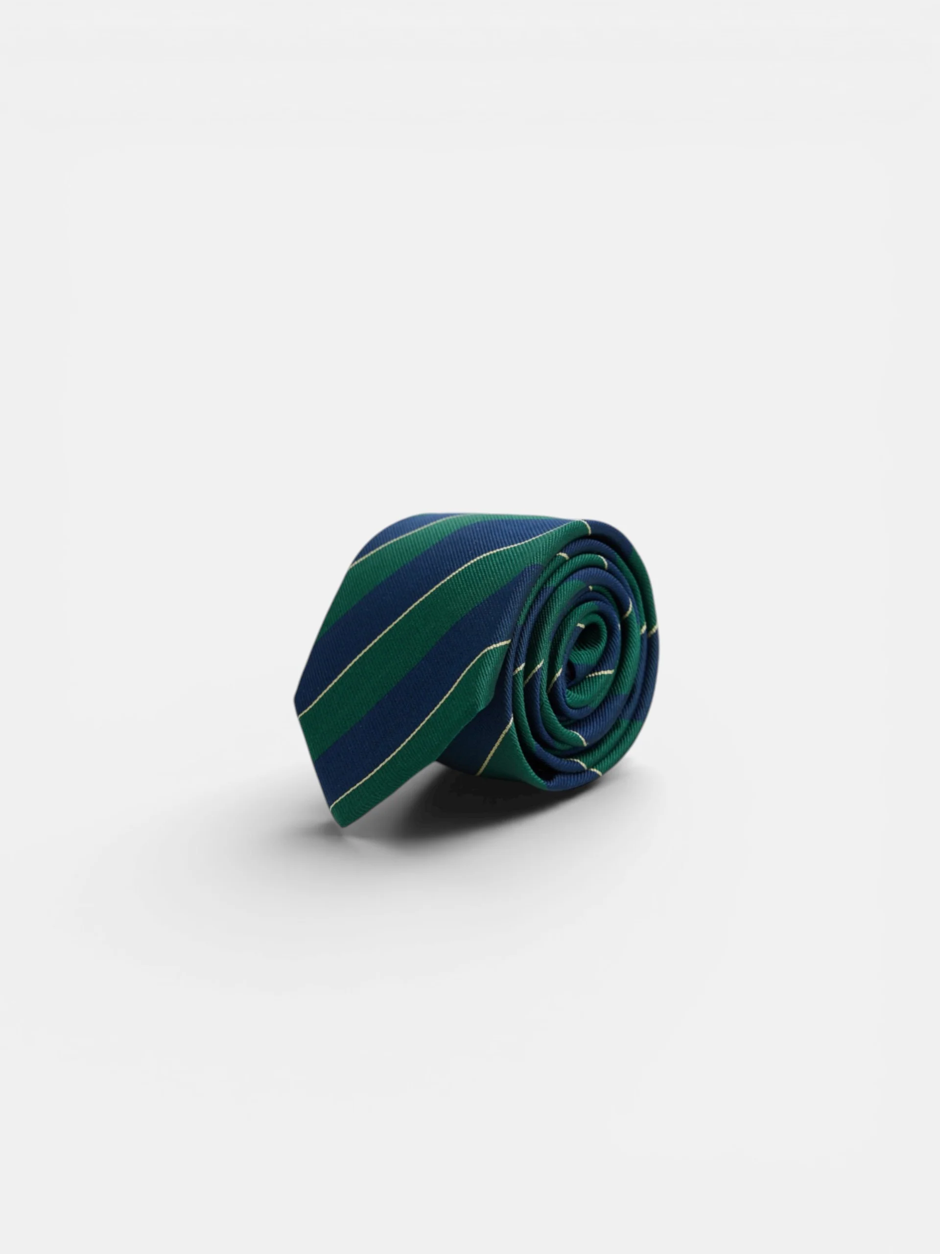 Corbata clasica rayas bicolor