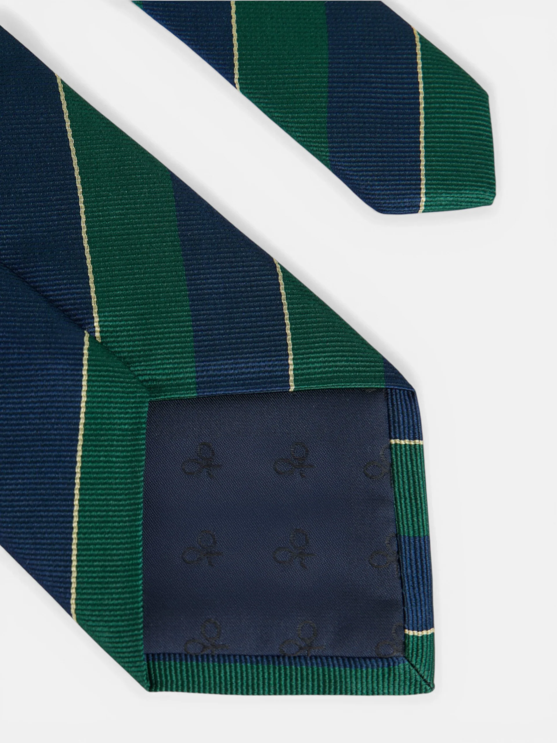 Corbata clasica rayas bicolor - Image 4
