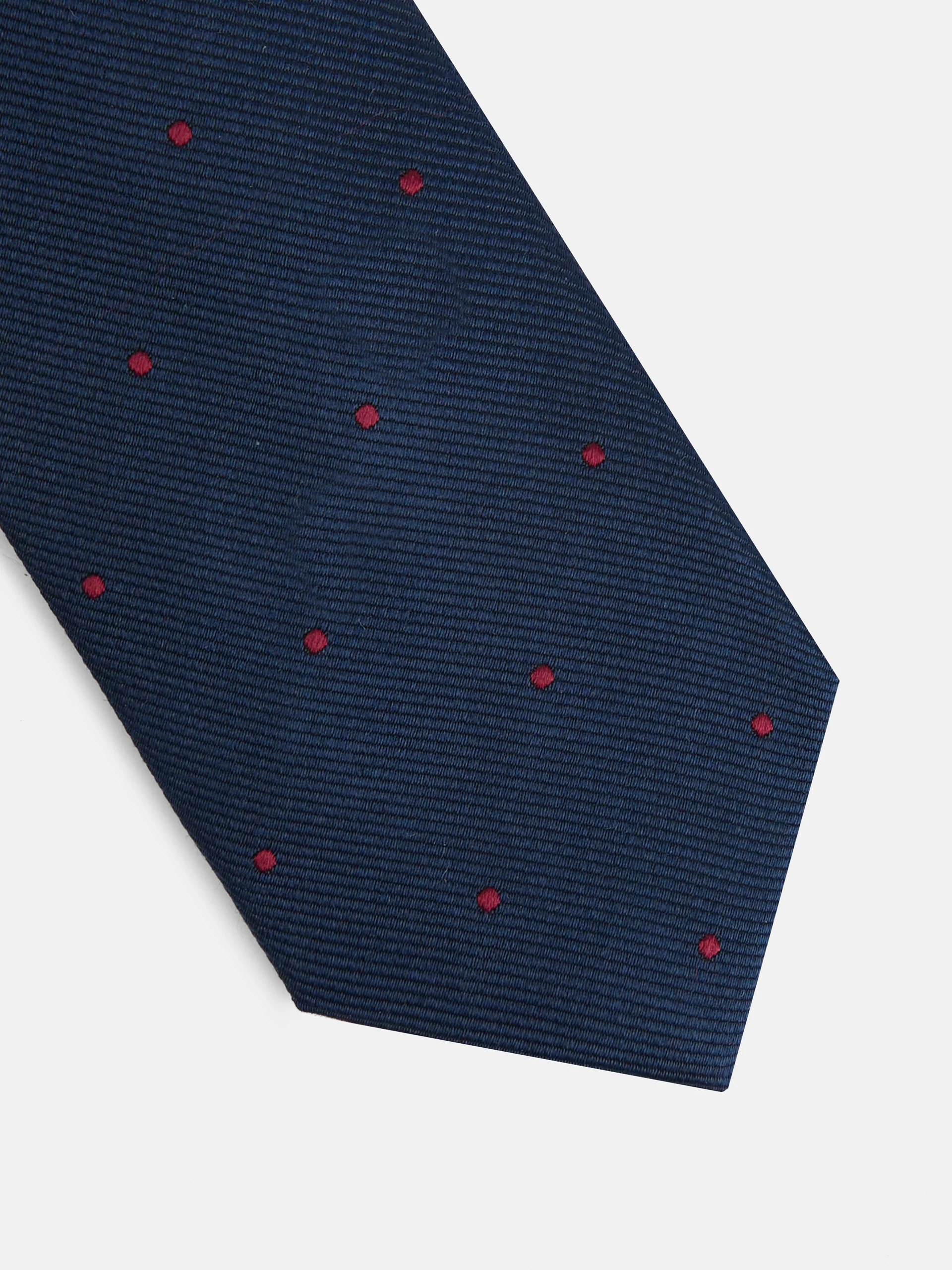 Corbata kids micropuntos azul marino - Image 3