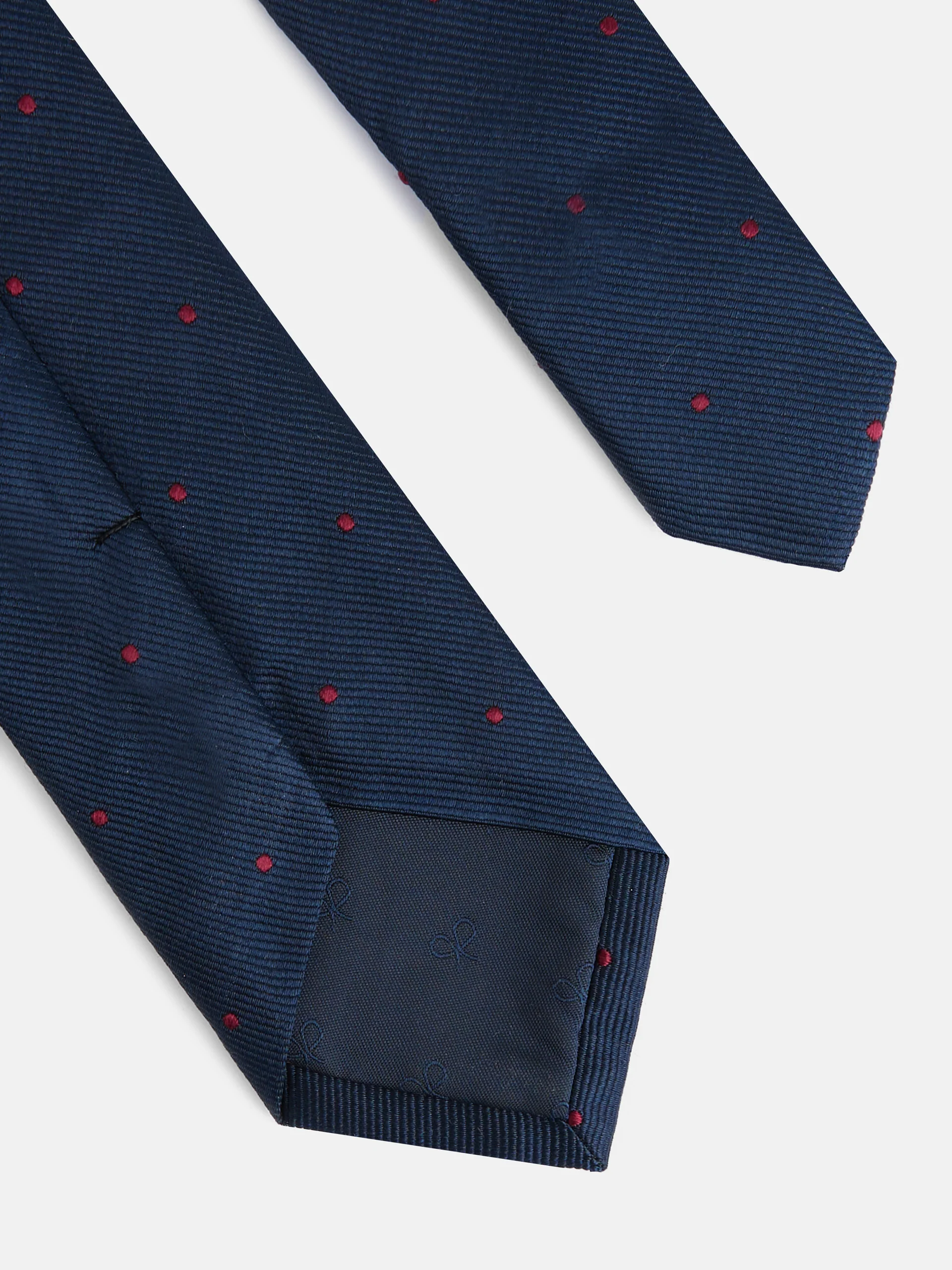 Corbata kids micropuntos azul marino - Image 4