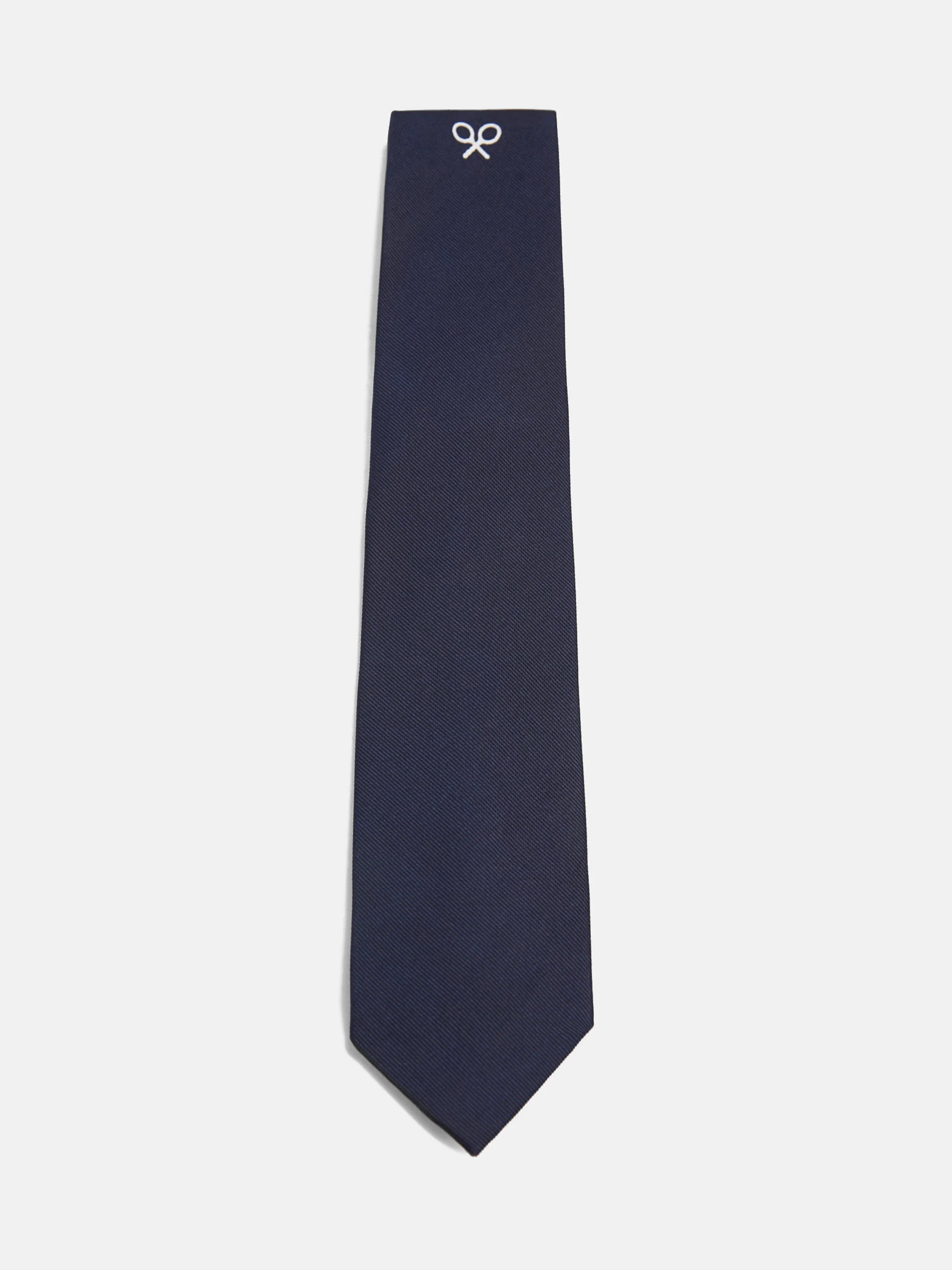 Corbata maxilogo azul marino - Image 5