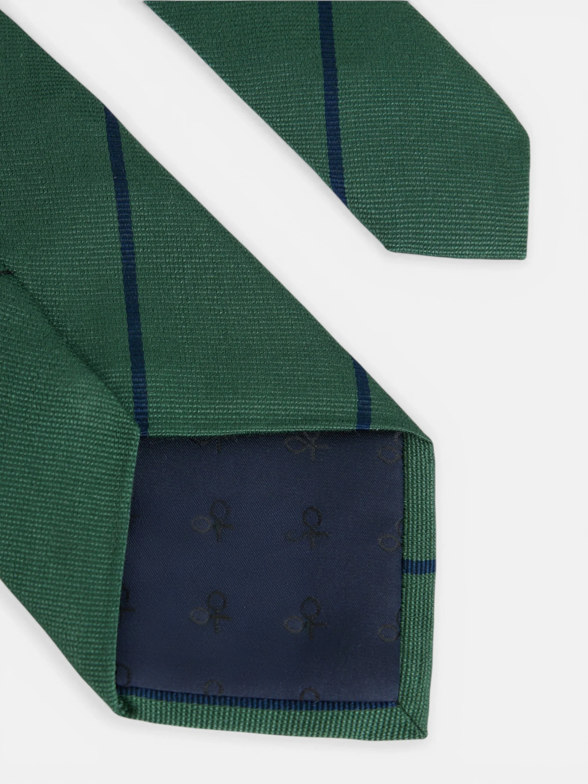 Corbata mini raya verde - Image 4