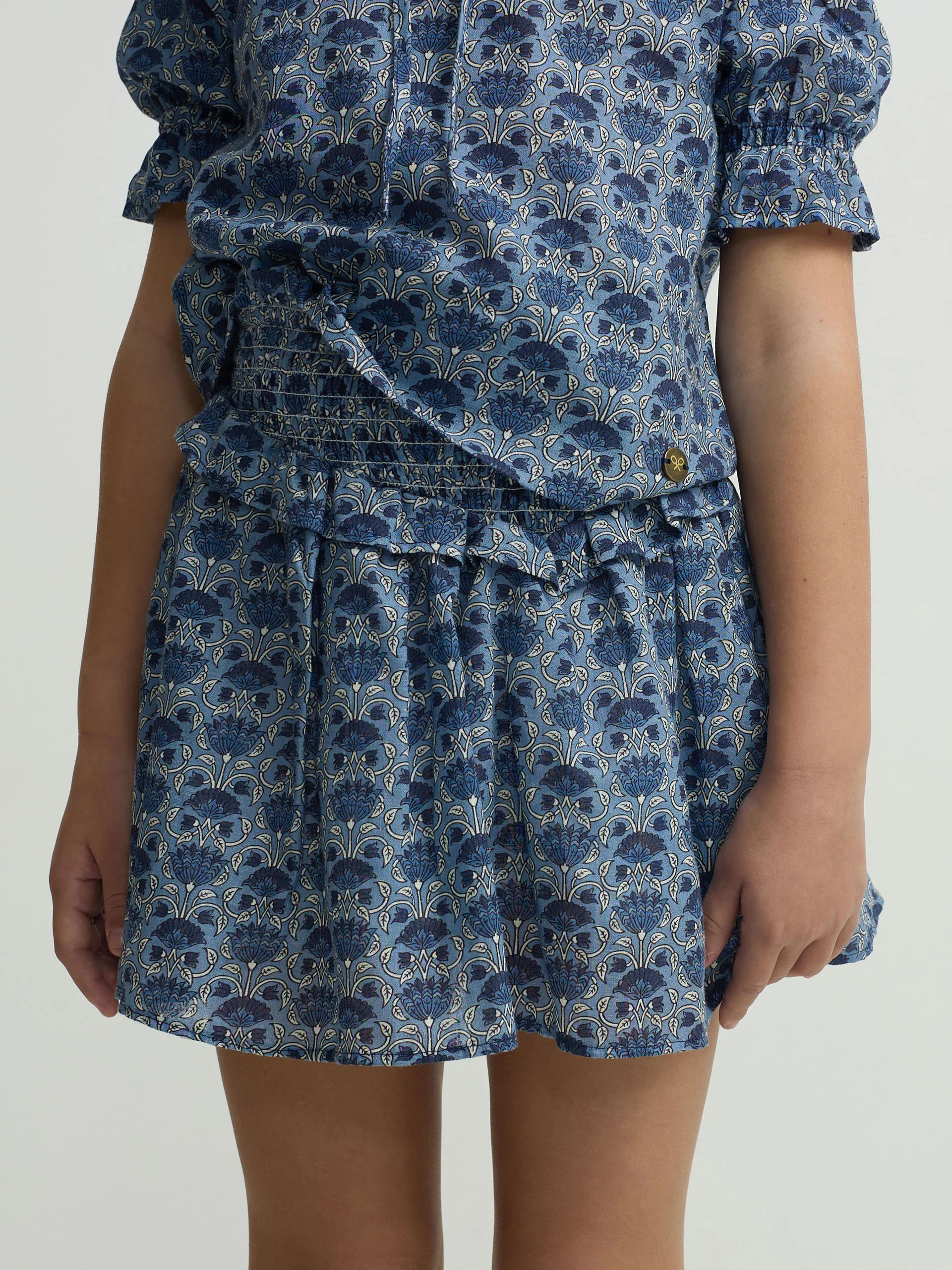 Falda girl estampado azul - Image 4