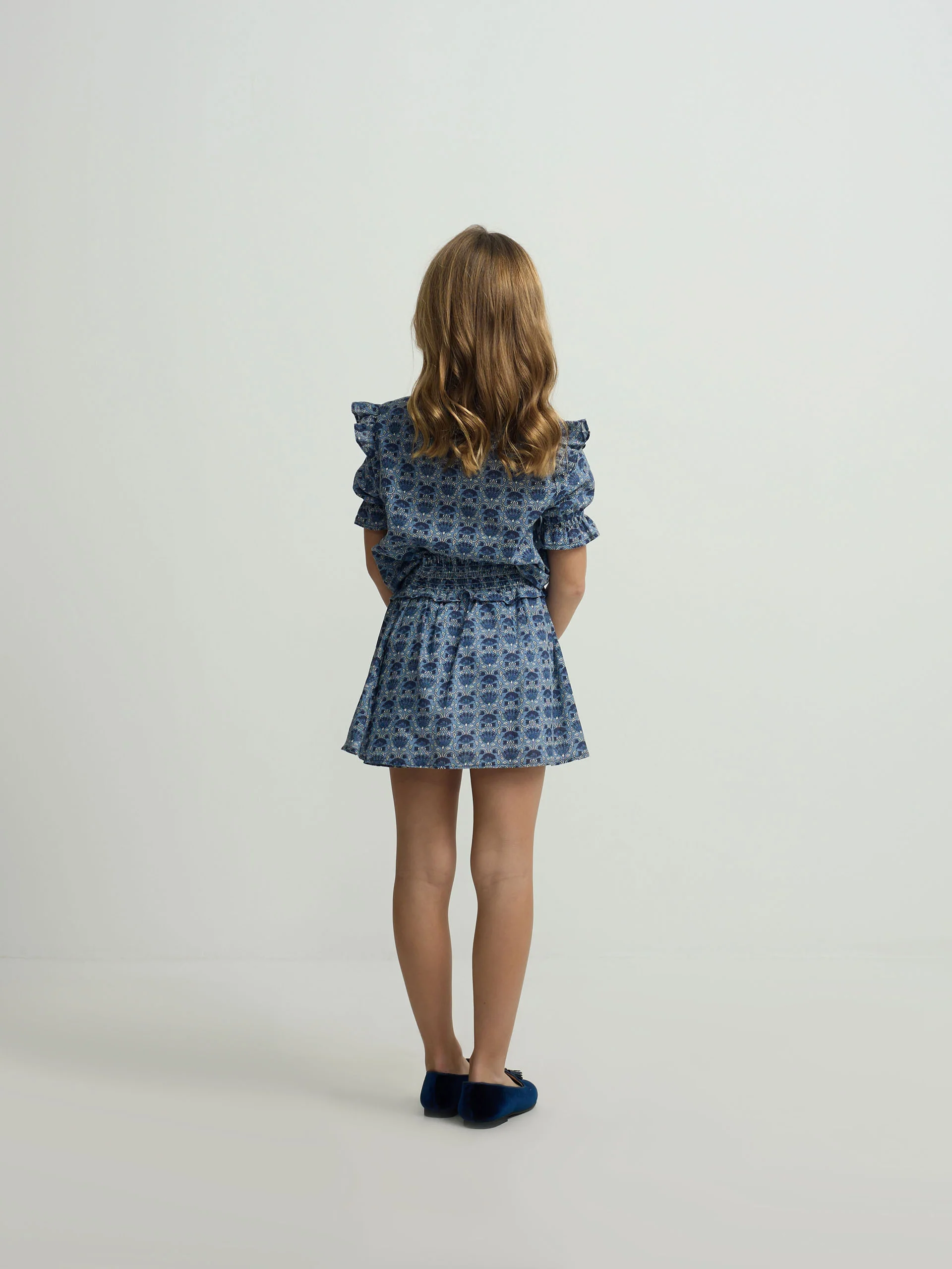 Falda girl estampado azul - Image 5