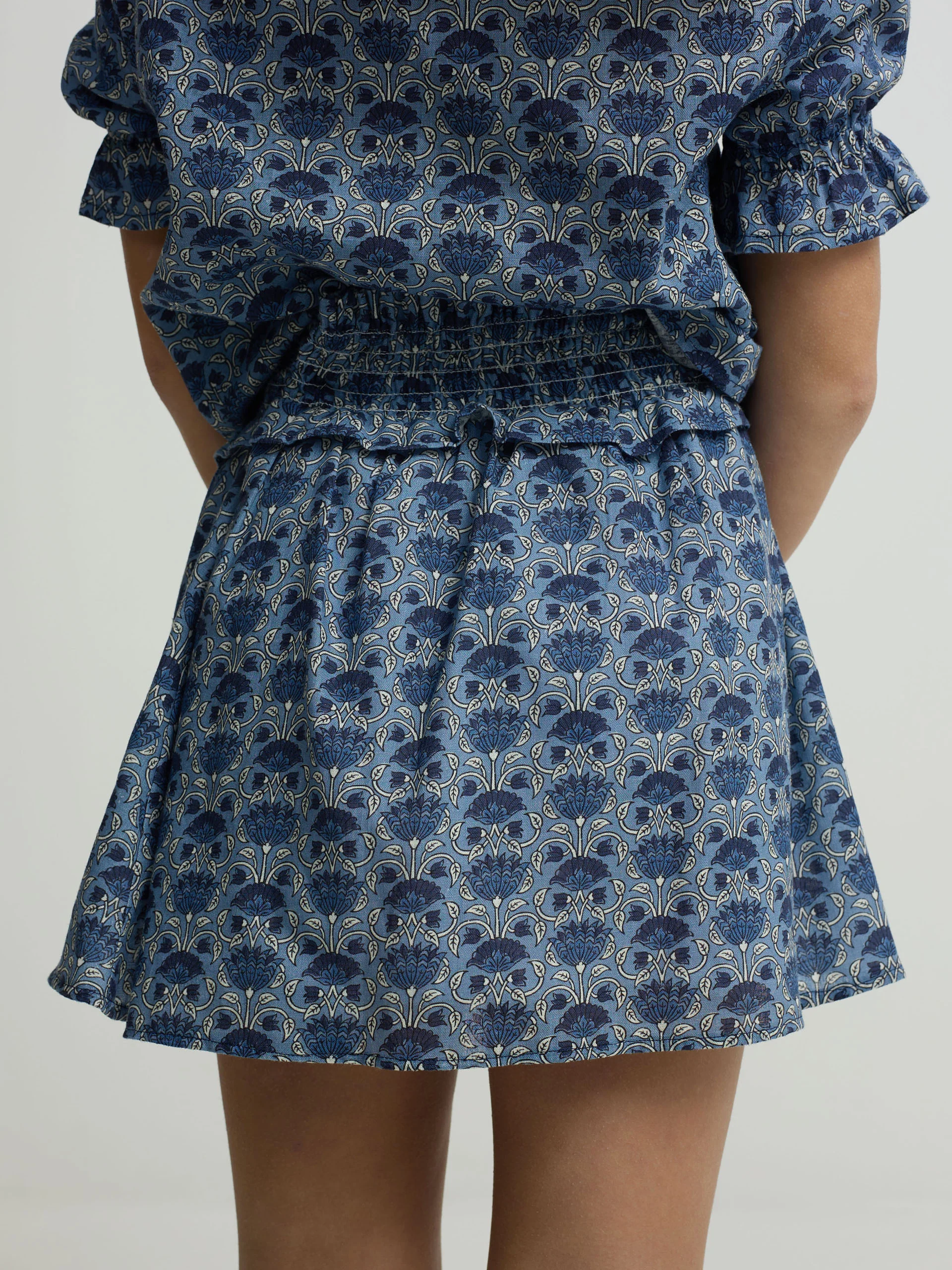 Falda girl estampado azul - Image 6
