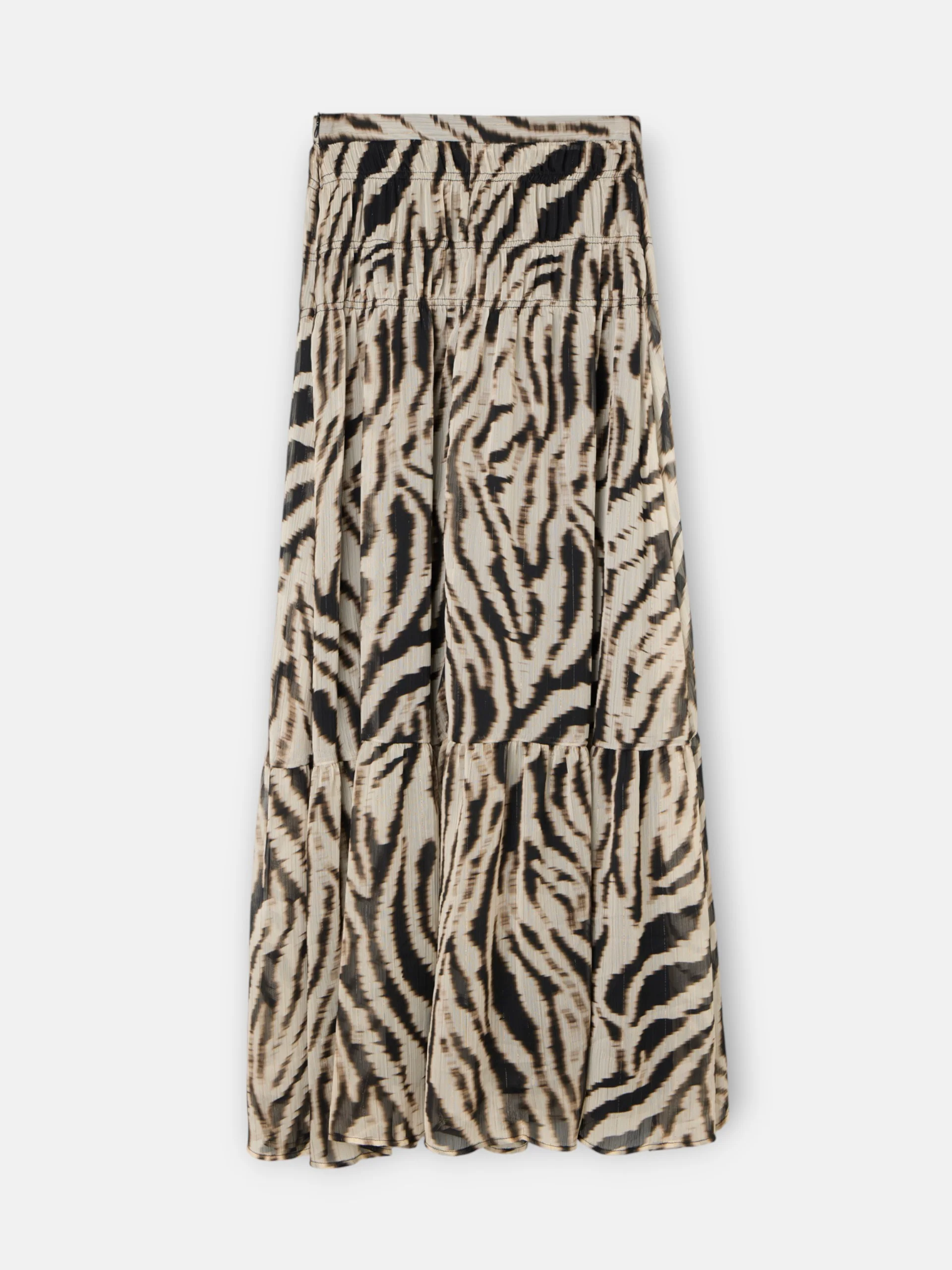Falda larga estampado animal print negros - Image 8