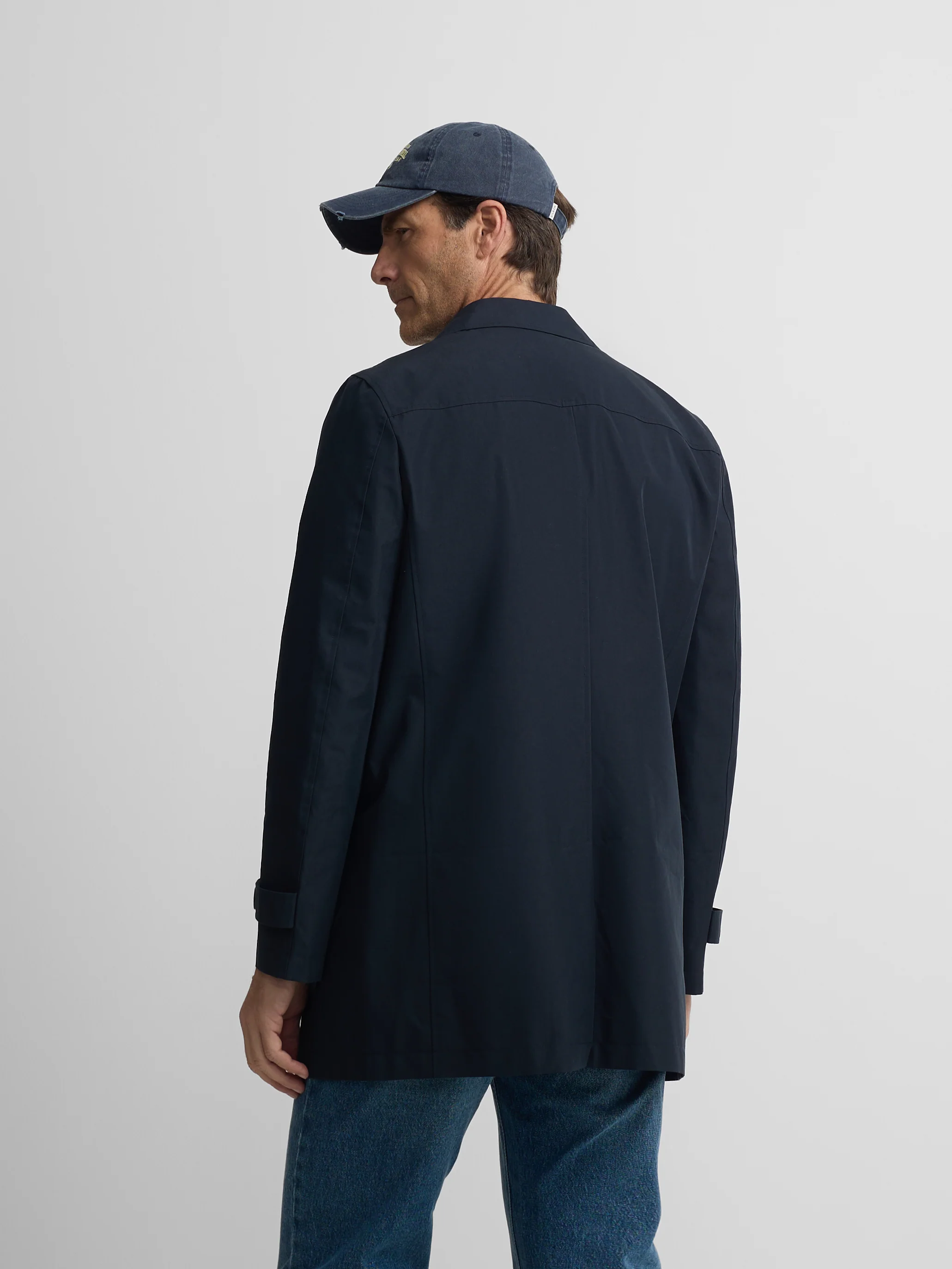Gabardina corta marino - Image 7