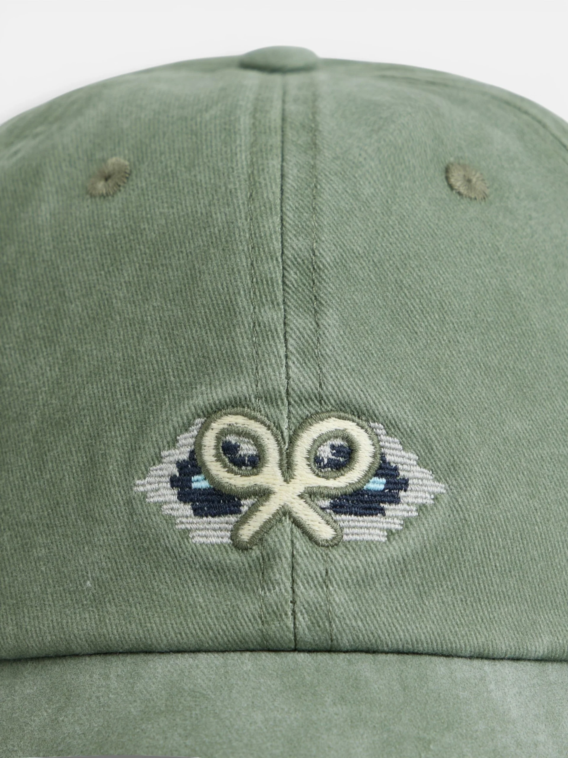 Gorra raqueta etnica verde - Image 2