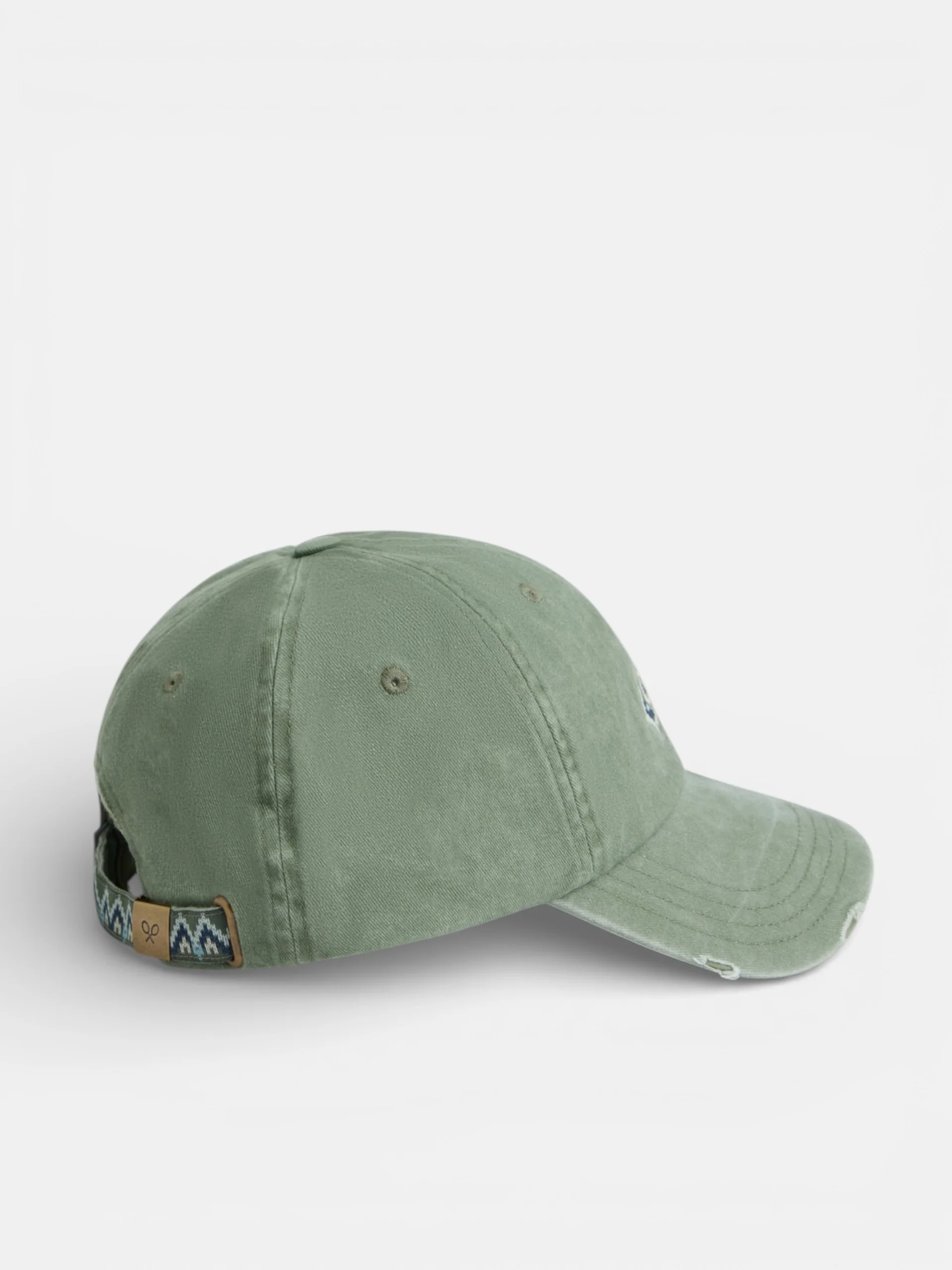 Gorra raqueta etnica verde - Image 3