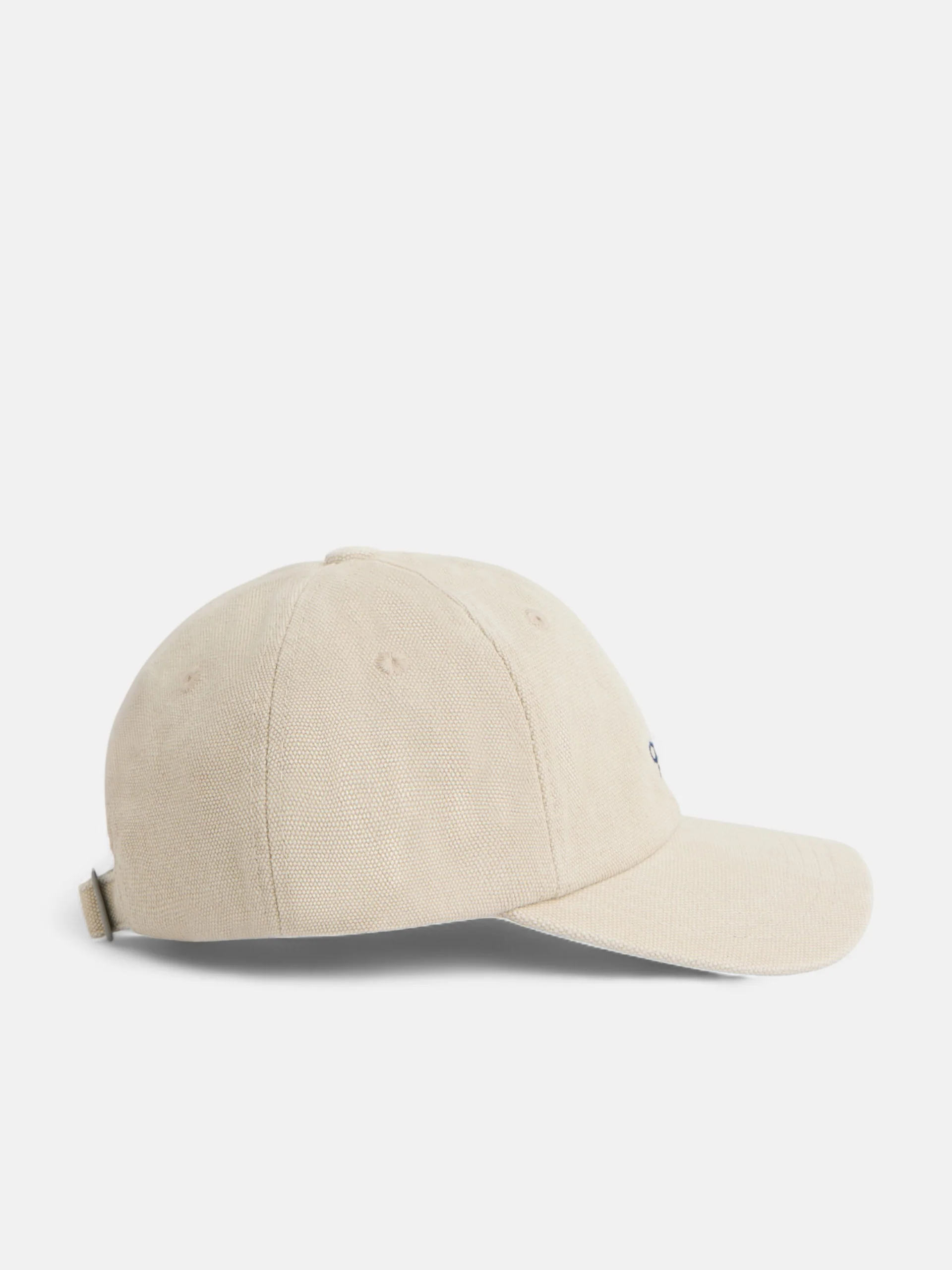 Gorra raquetas bordadas beige - Image 4