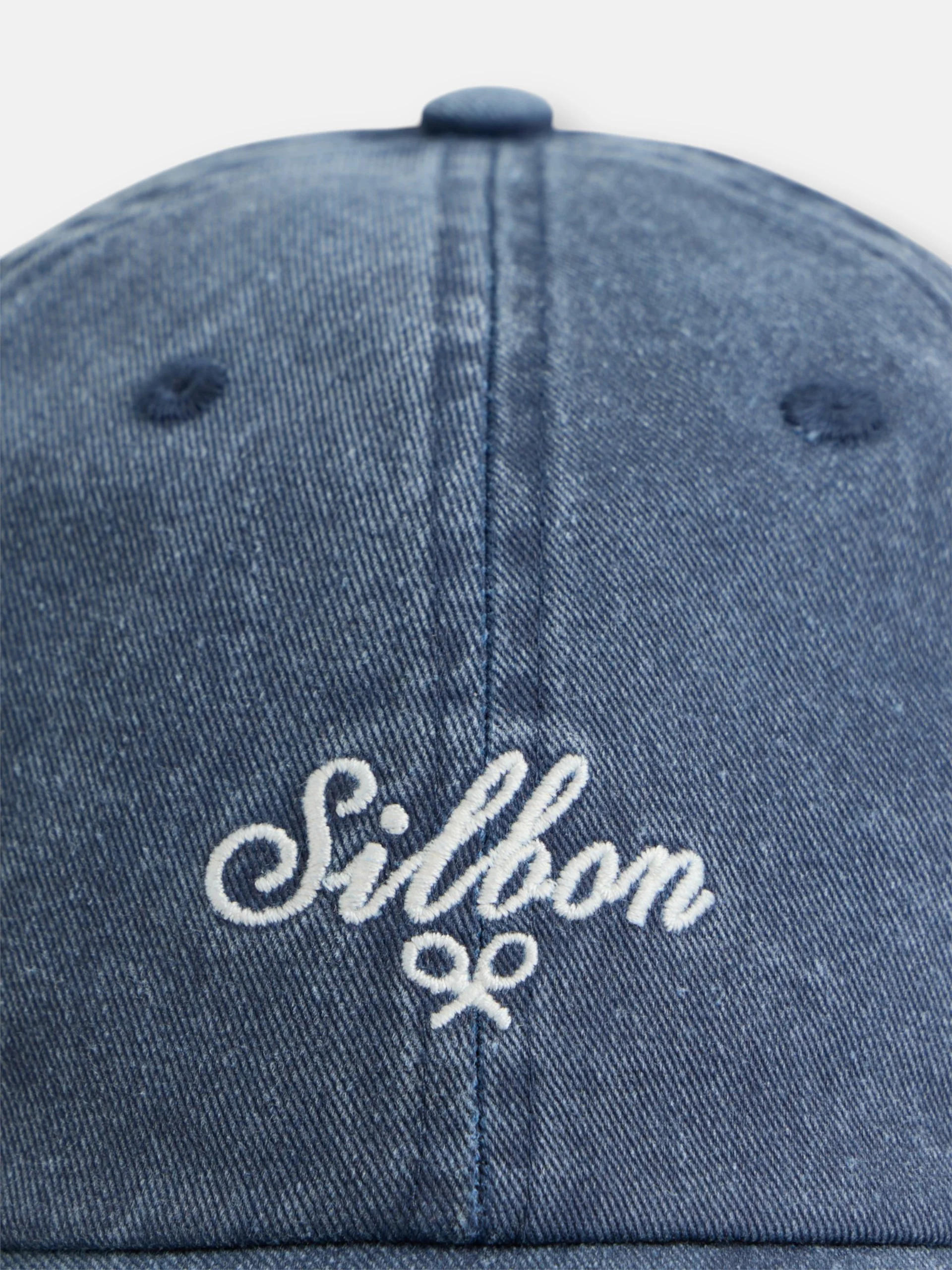 Gorra Silbon estilo denim azul - Image 2