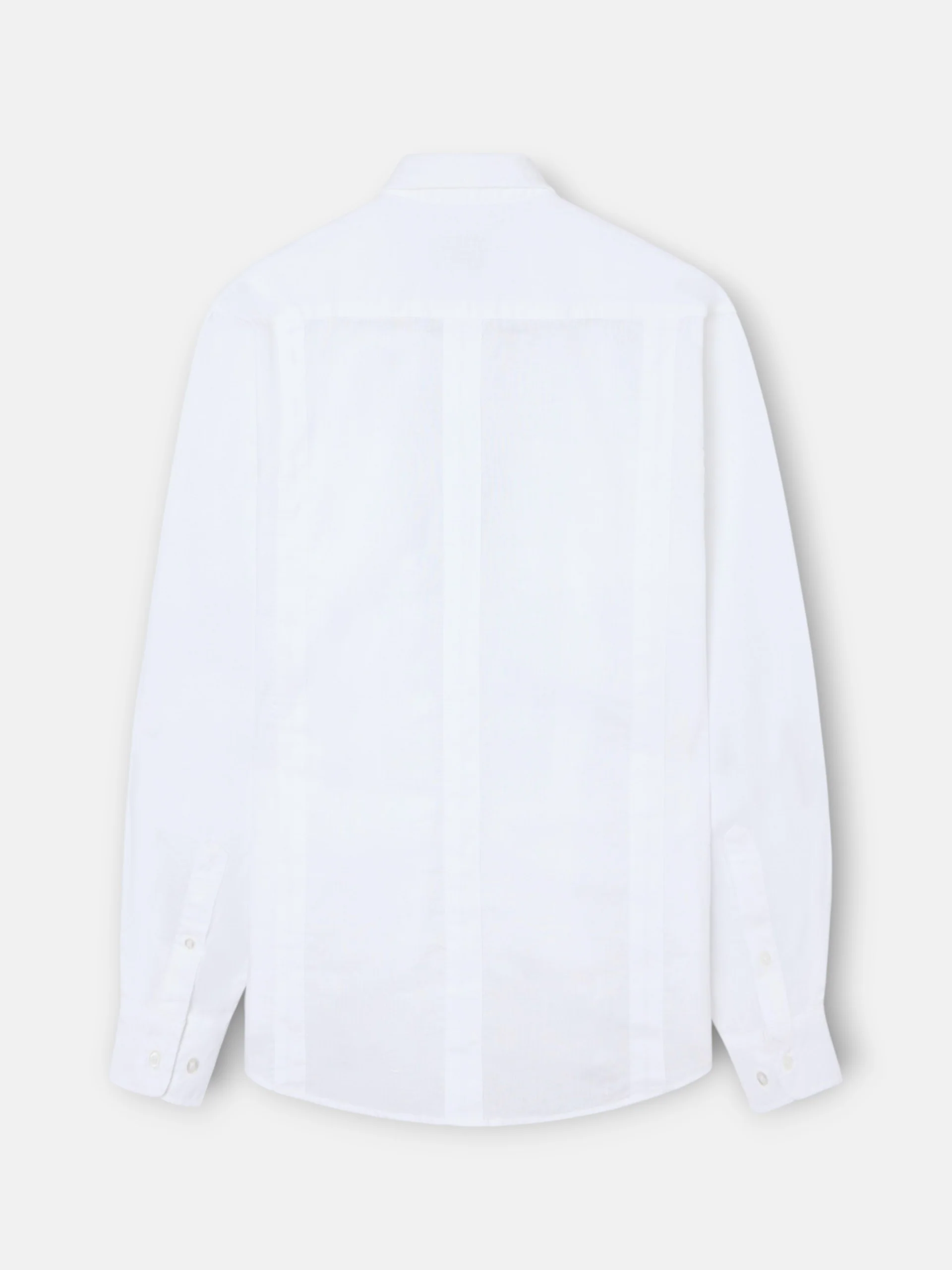 Guayabera sport lino blanca - Image 10