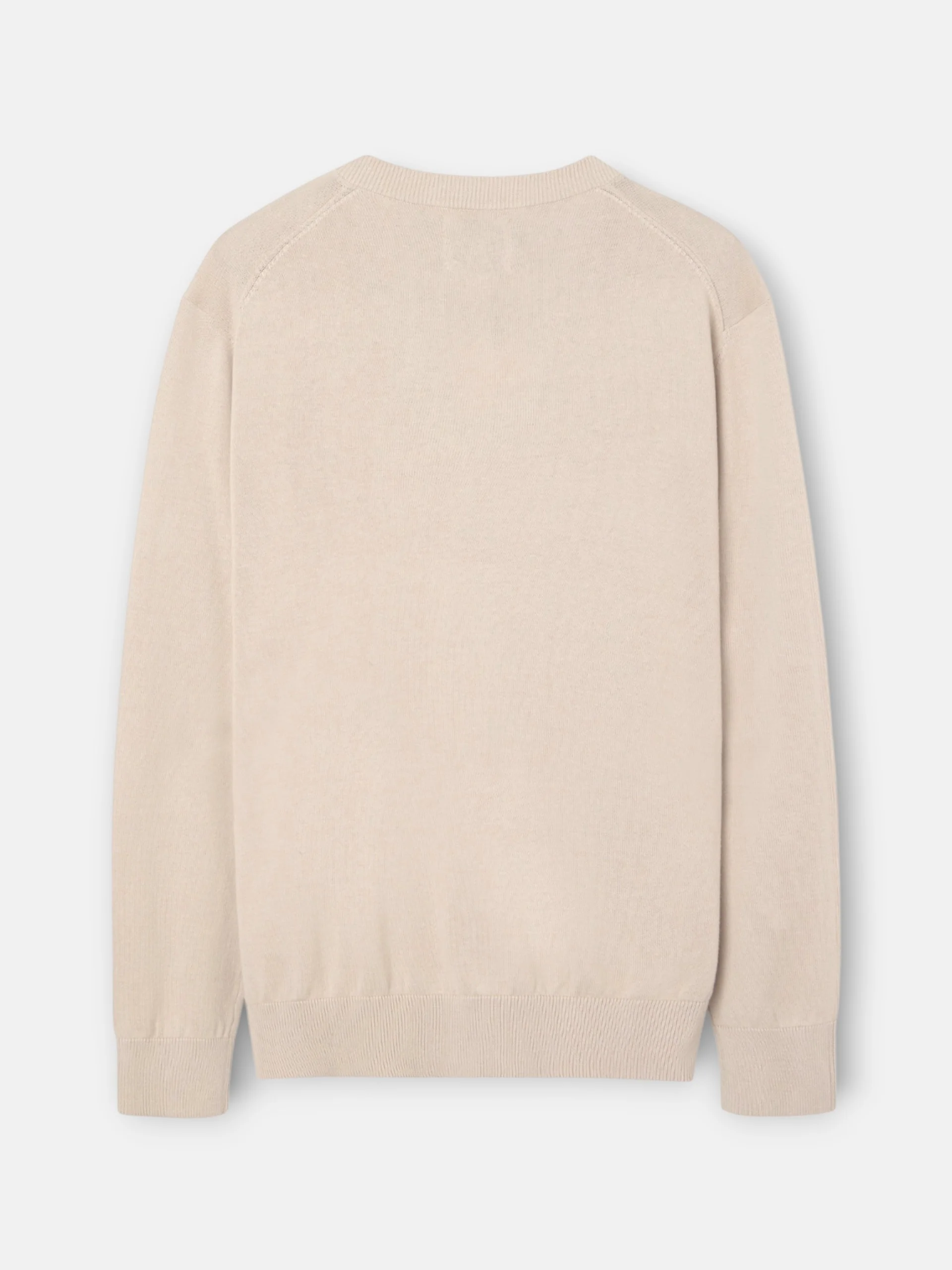 Jersey cuello pico business beige - Image 9