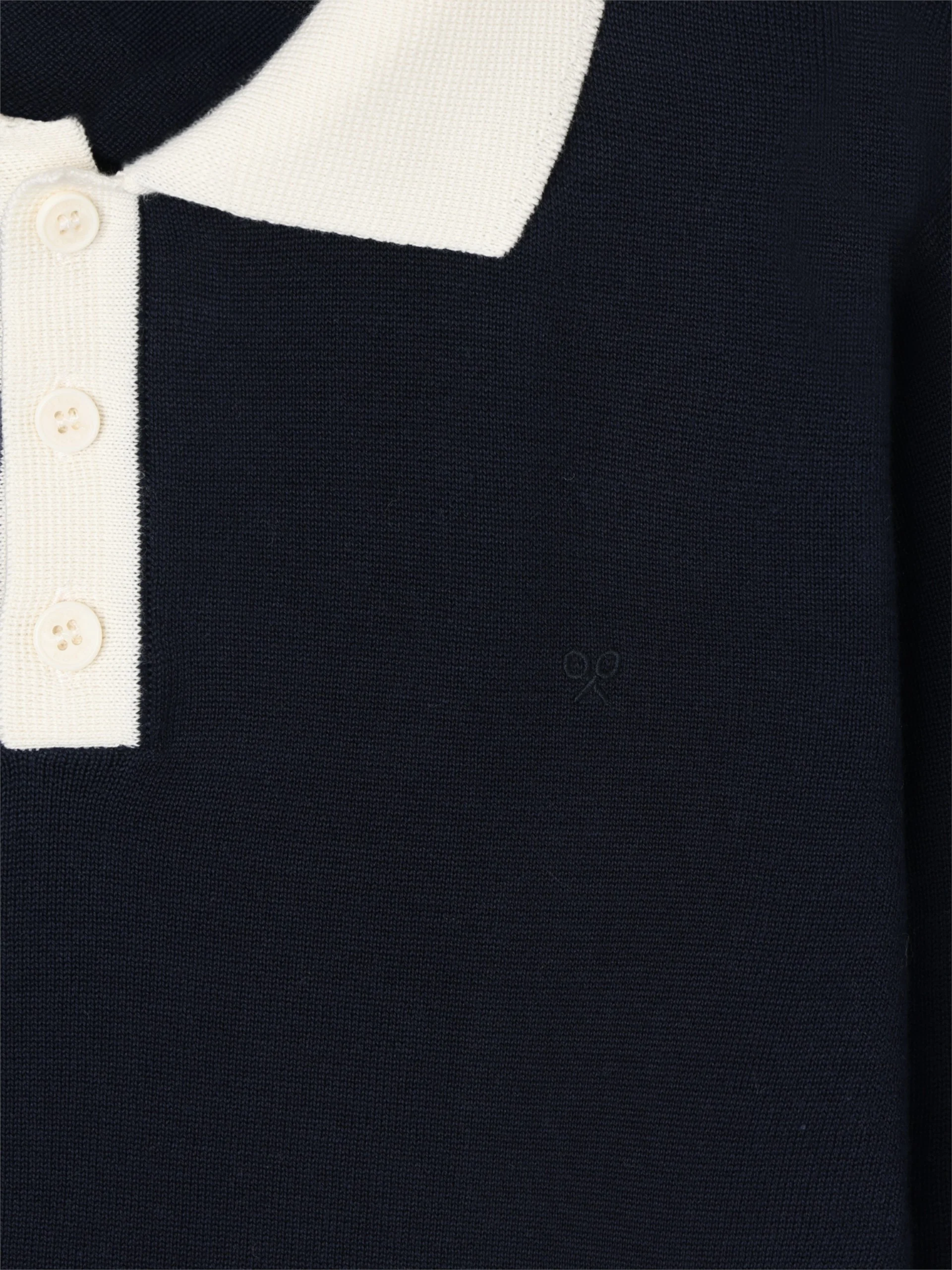 Jersey cuello polo cruise azul marino - Image 2