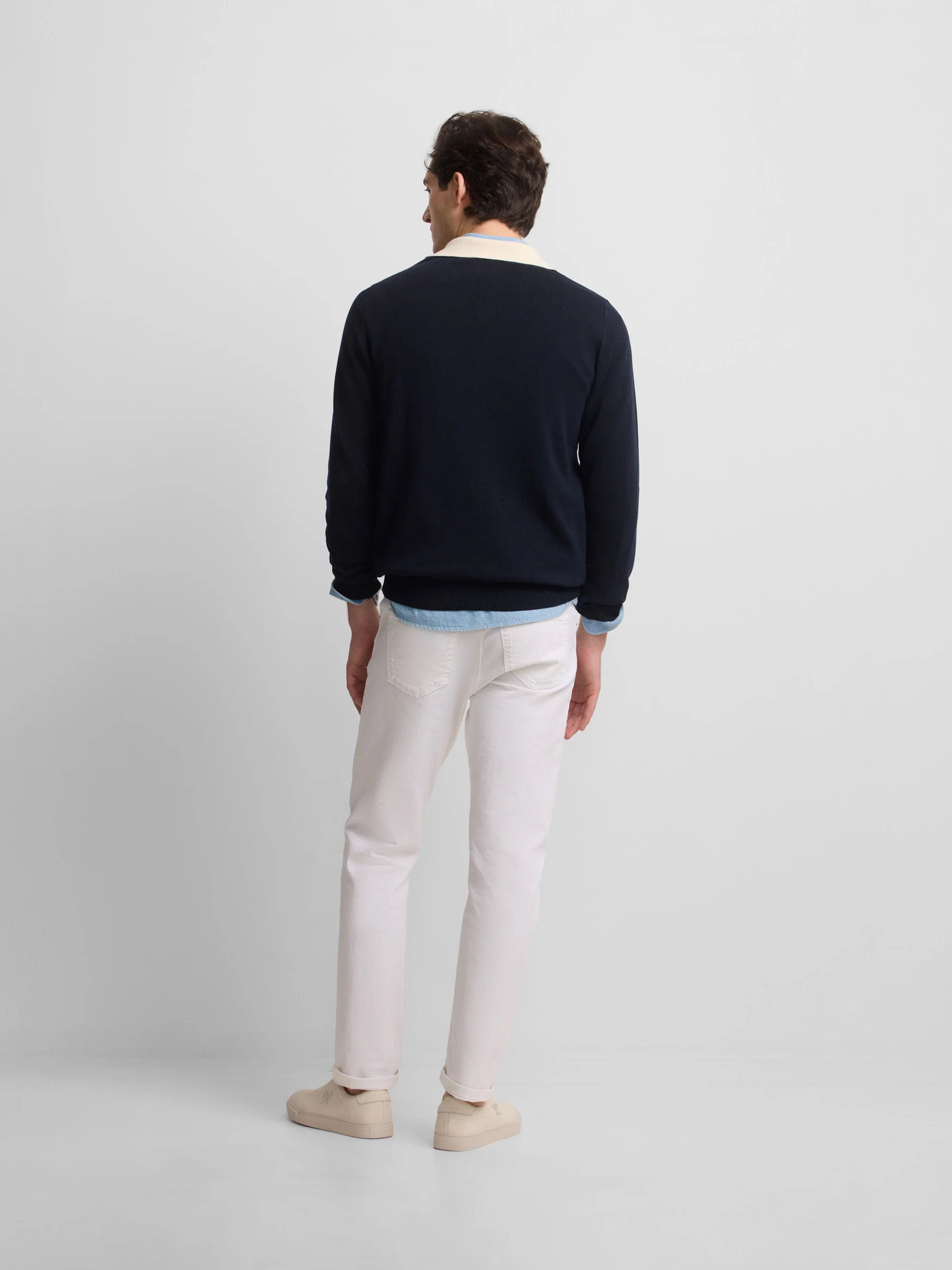 Jersey cuello polo cruise azul marino - Image 6