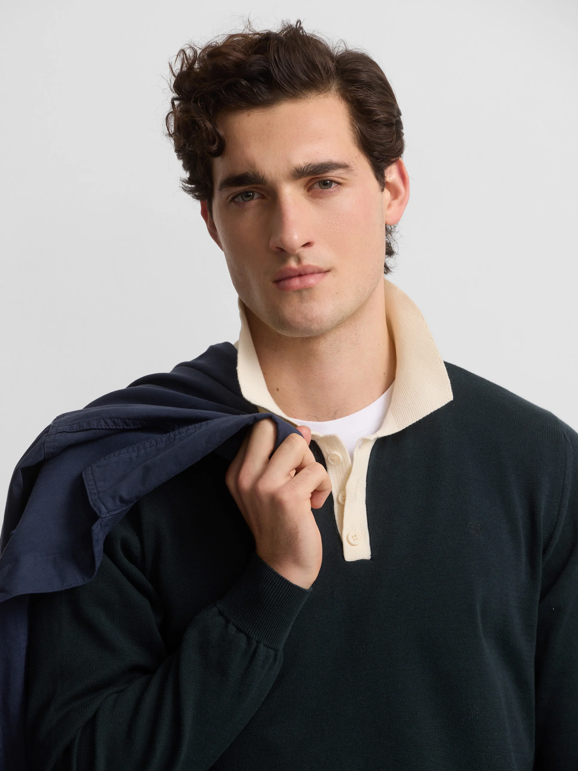 Jersey cuello polo cruise verde - Image 6