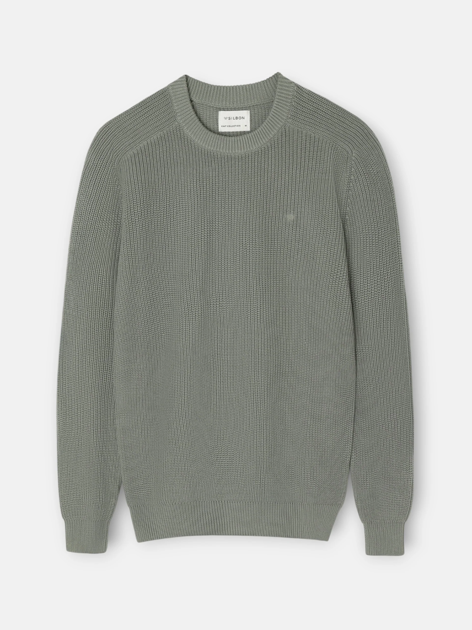 Jersey estructura verde gris - Image 5