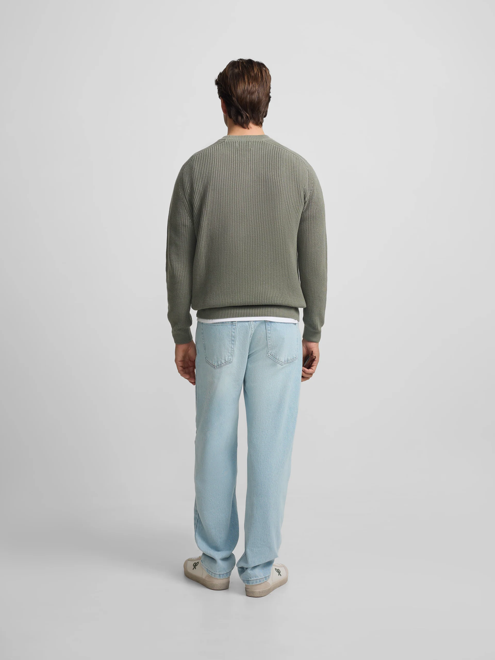 Jersey estructura verde gris - Image 6