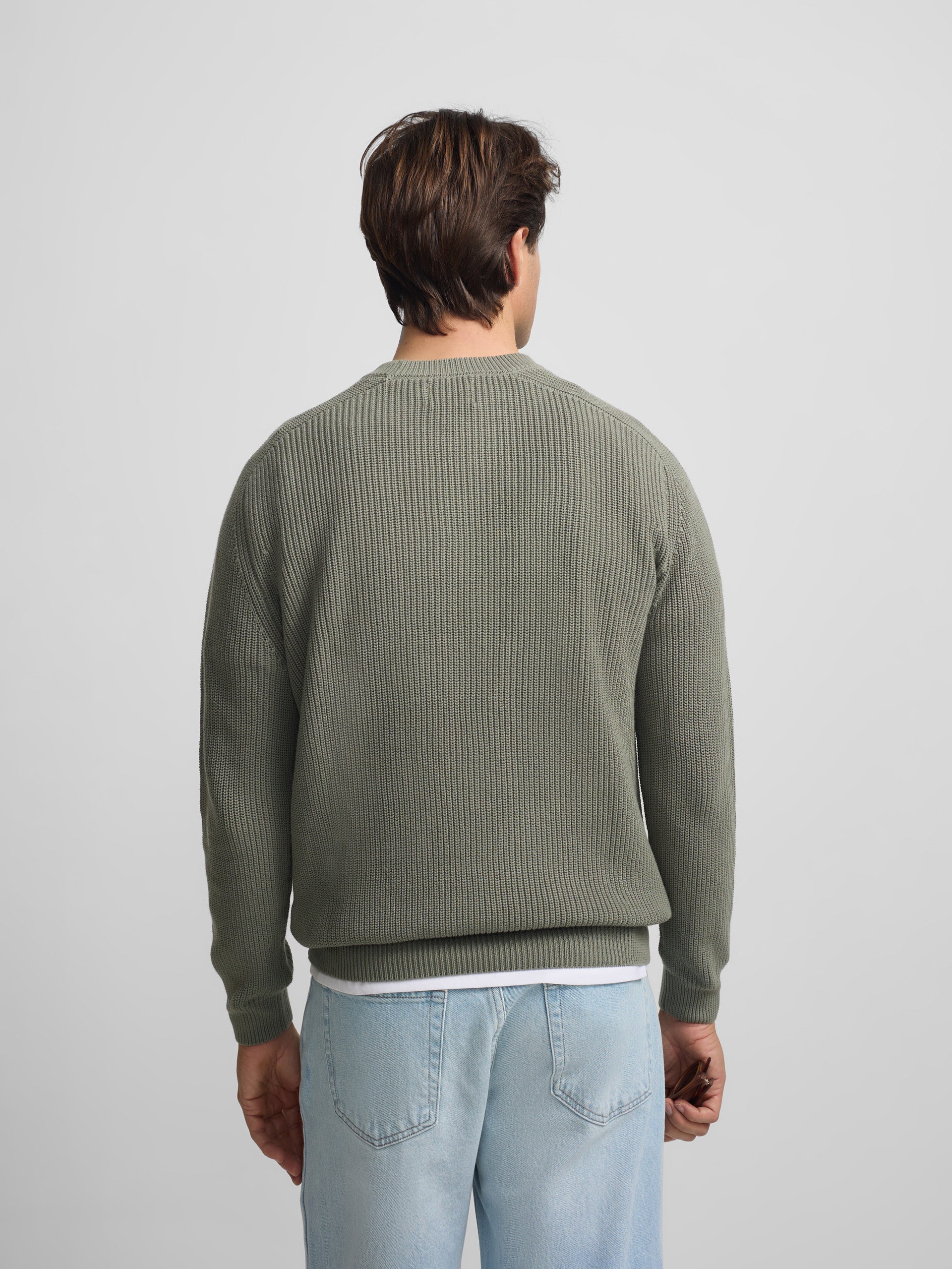 Jersey estructura verde gris - Image 7