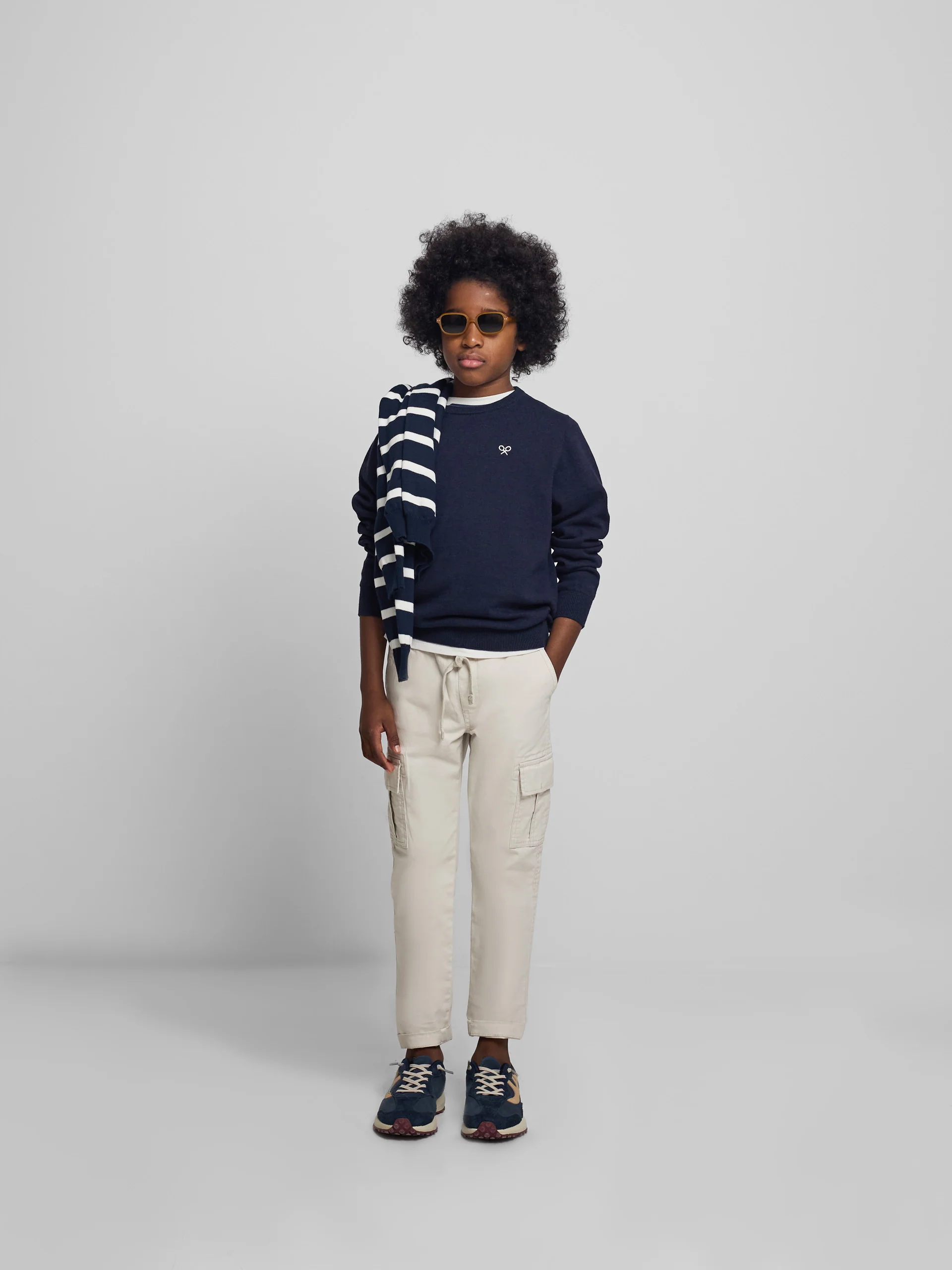 Jersey kids punto azul marino - Image 3
