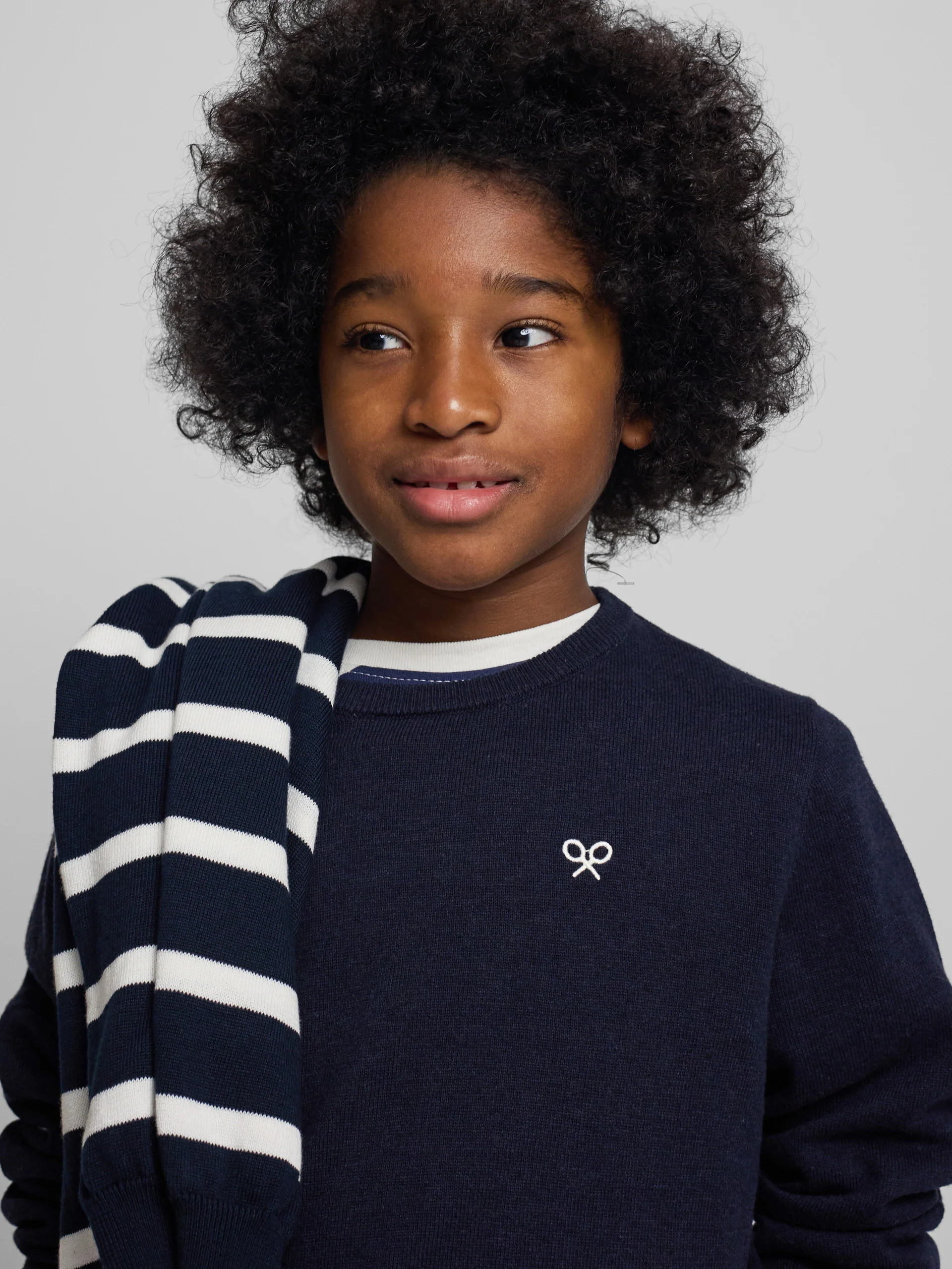Jersey kids punto azul marino - Image 4
